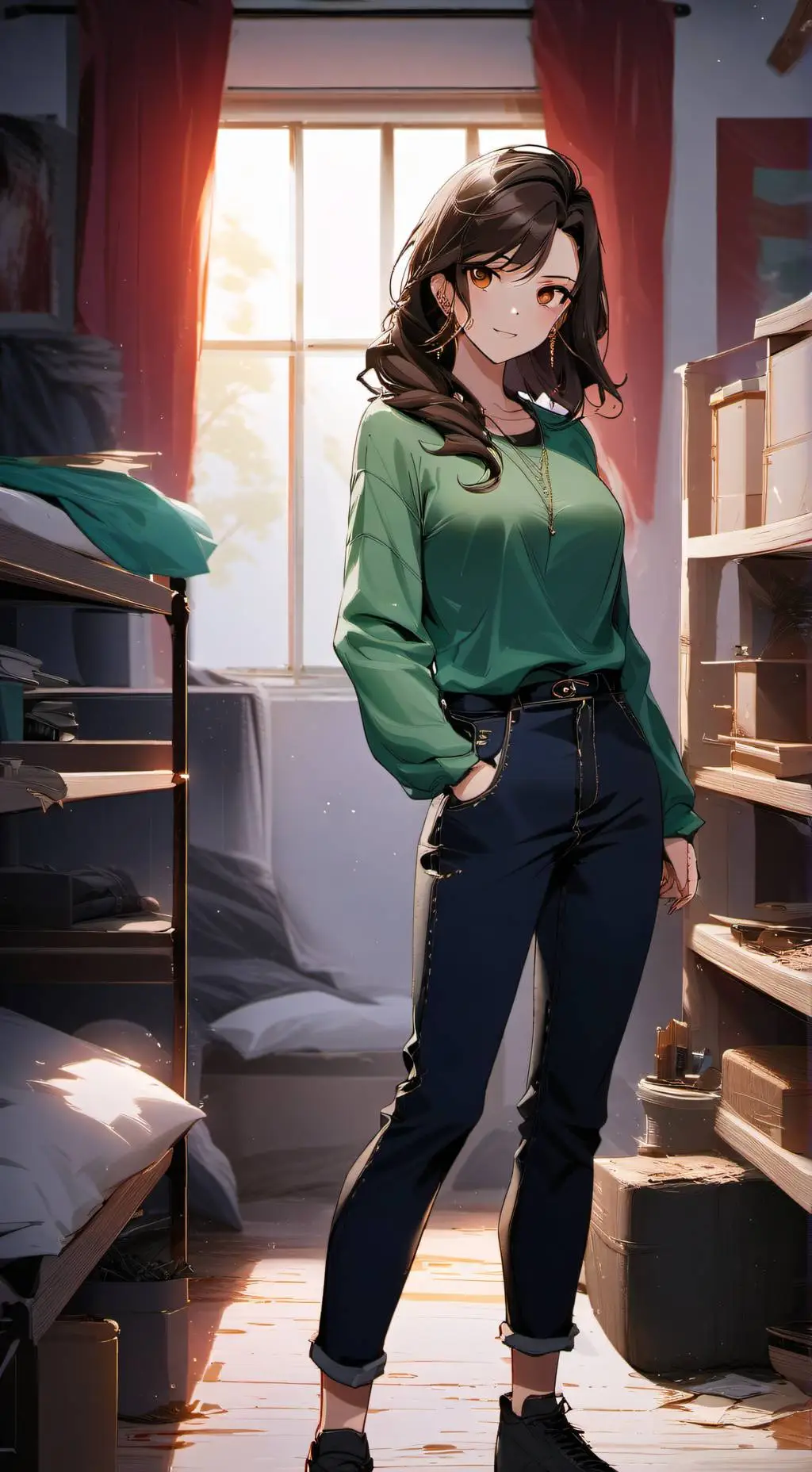 ai character: Gloria Silvers background