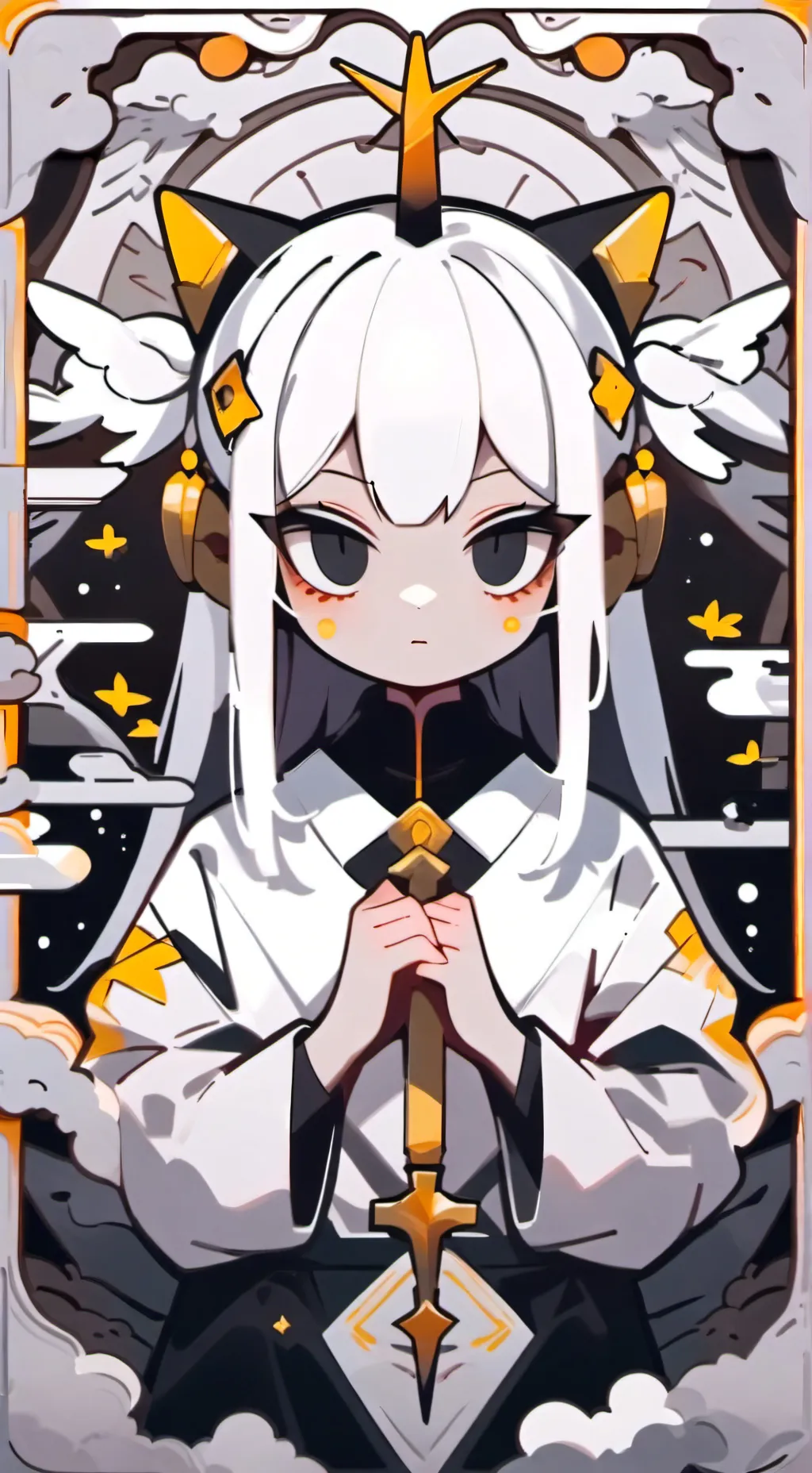 ai character: kitty Skorpion background