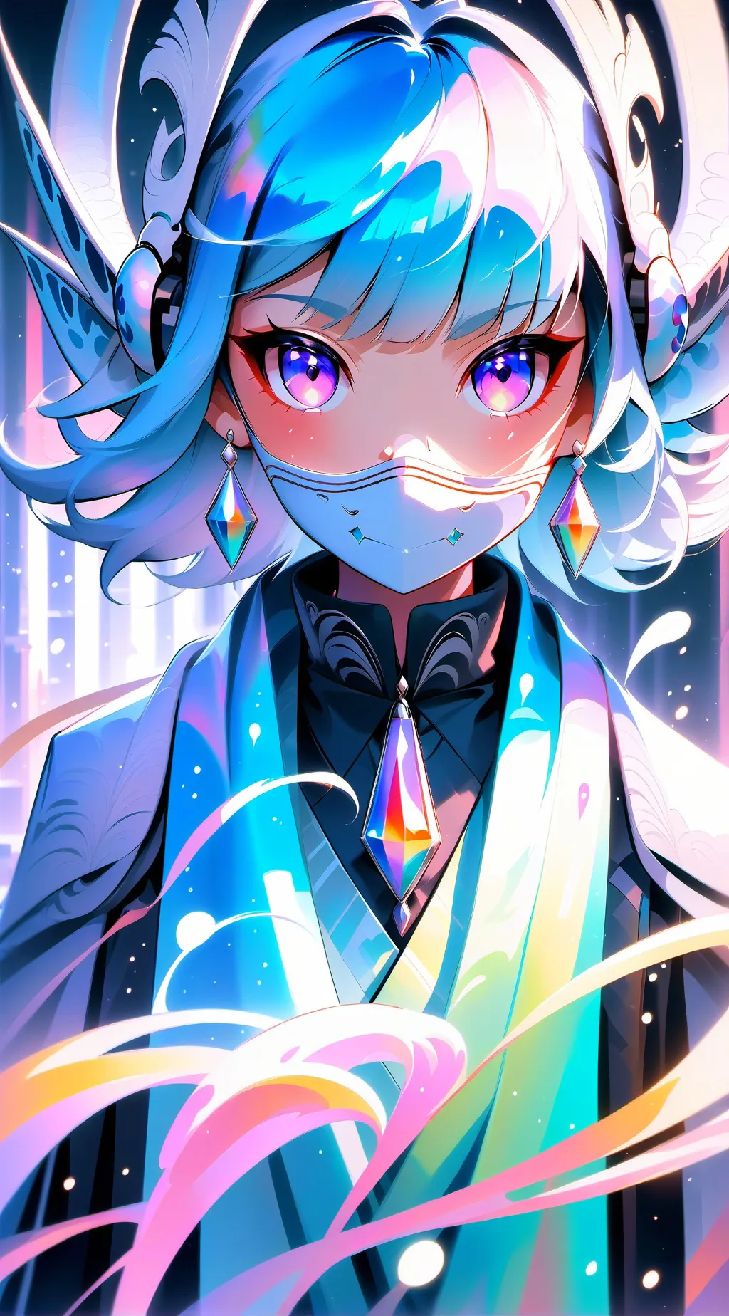 ai character: DWsquidgame background