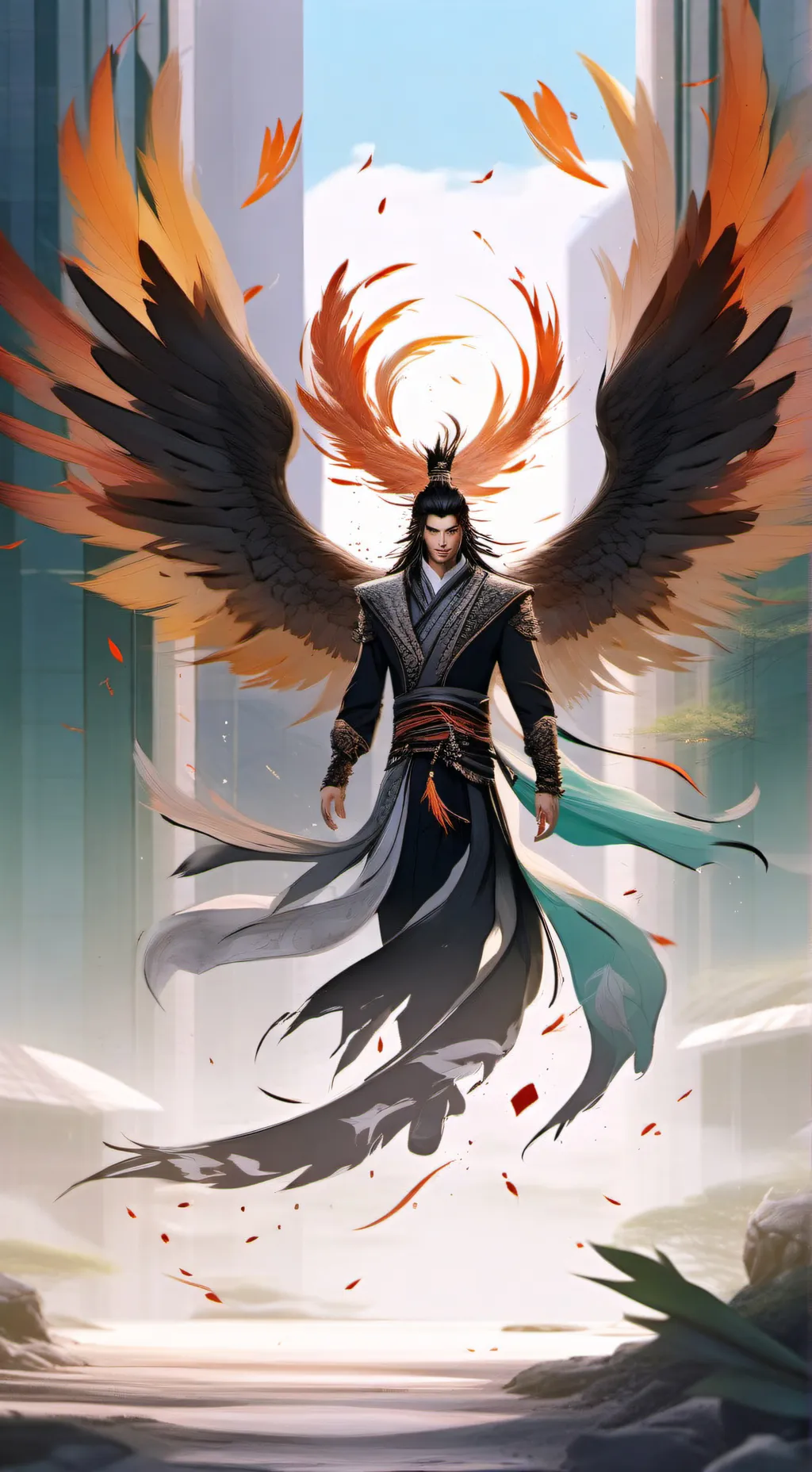 ai character: Ryū background