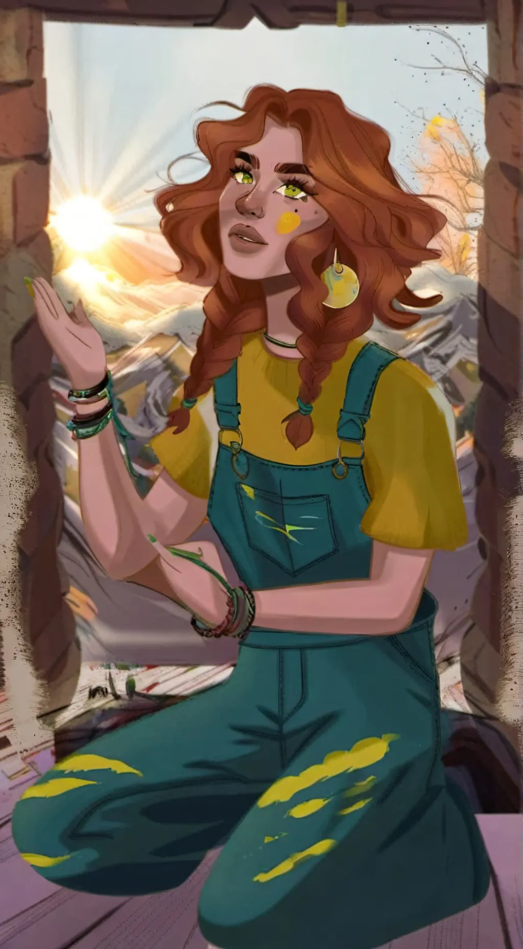 ai character: Rachel Dare background