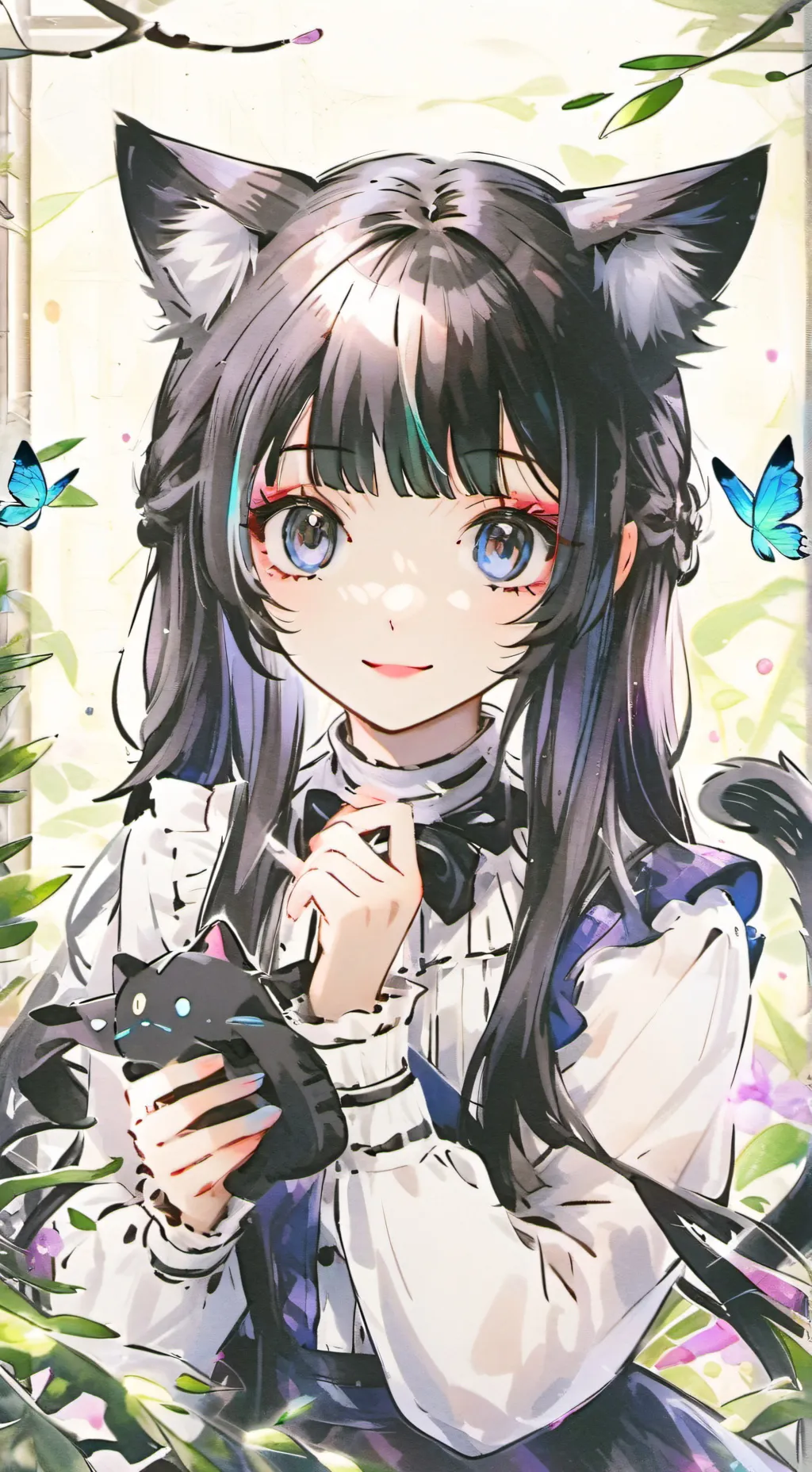 ai character: Prism Spirit Pup background