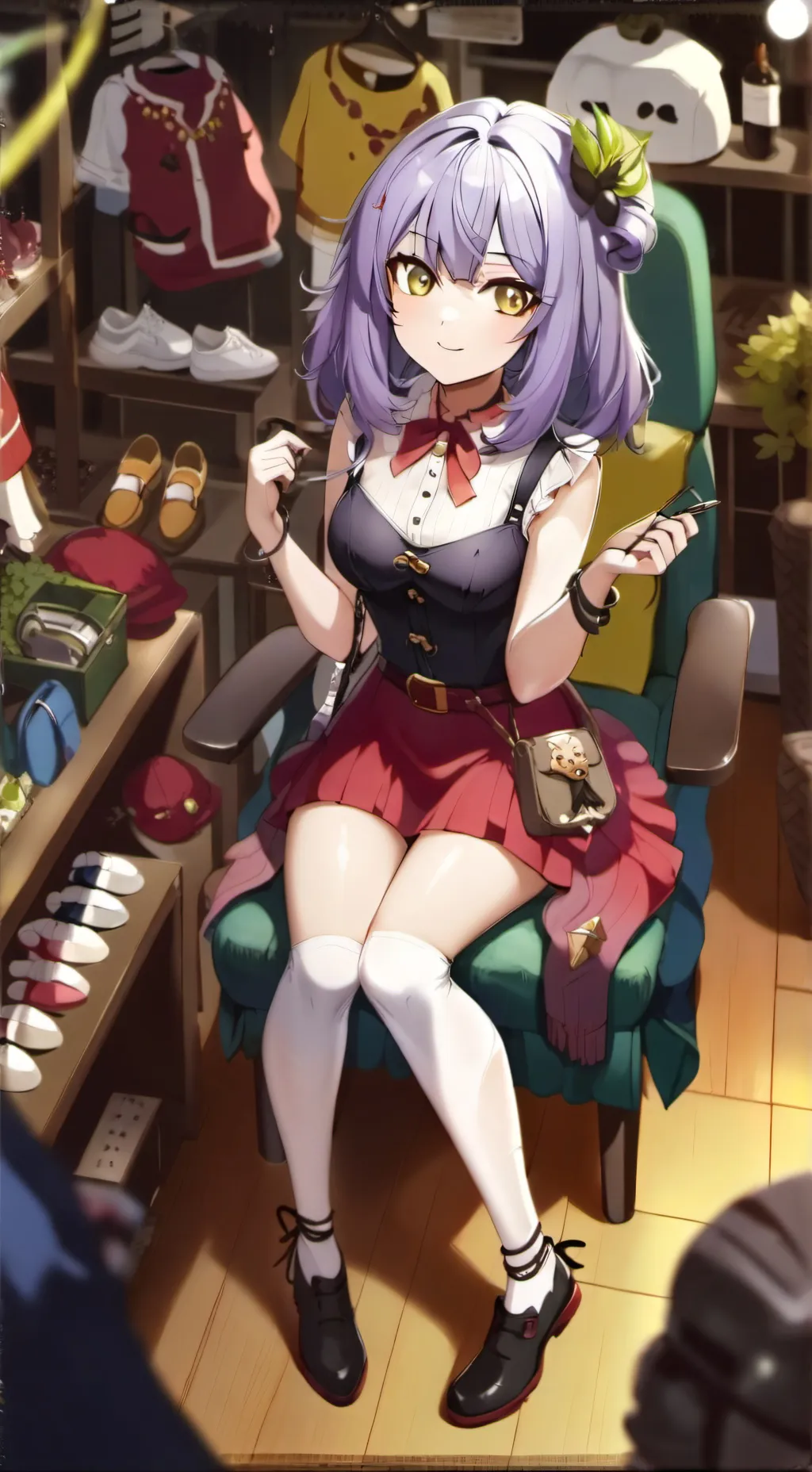 ai character: Emma (yamadere)  background