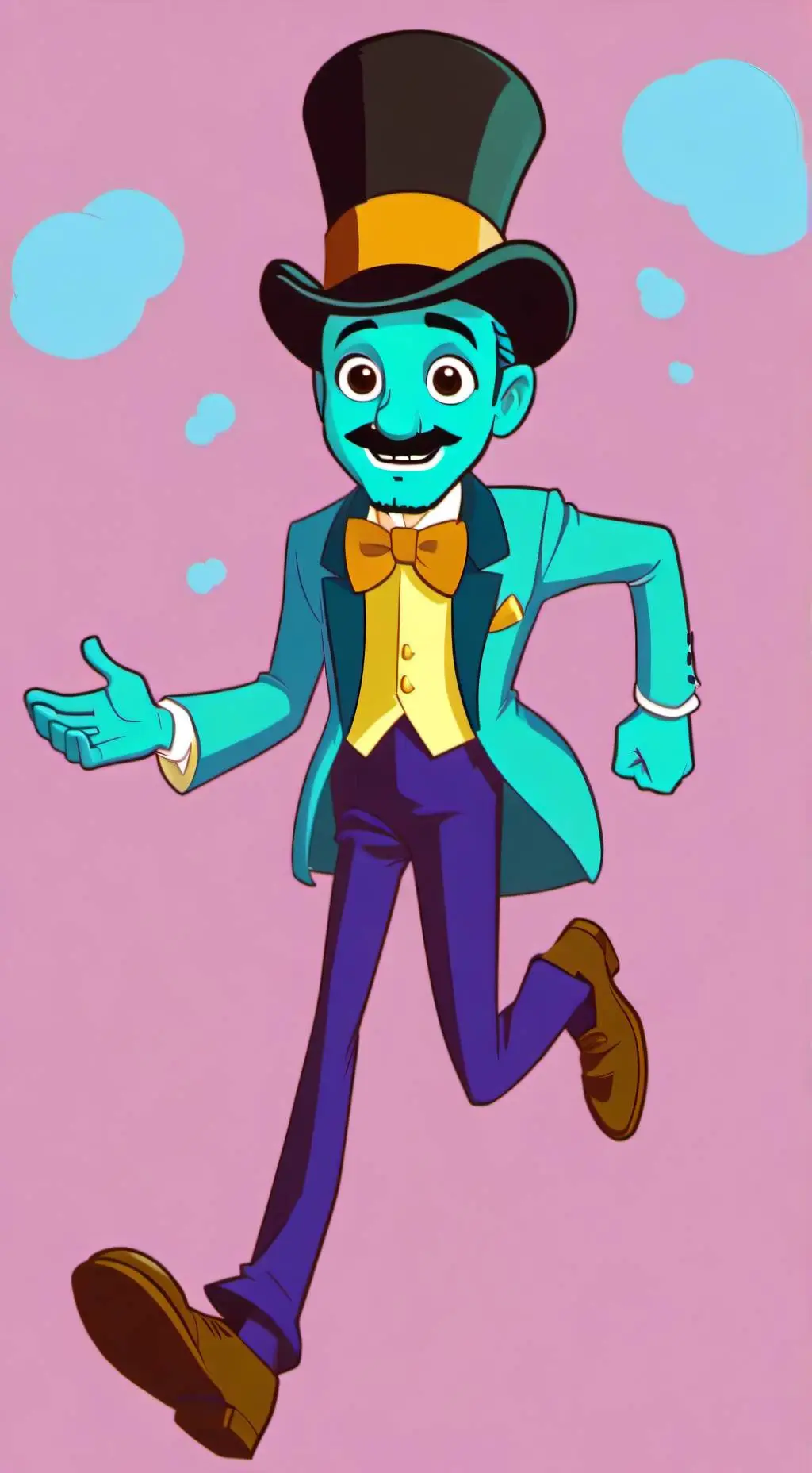ai character: dandys world oc background