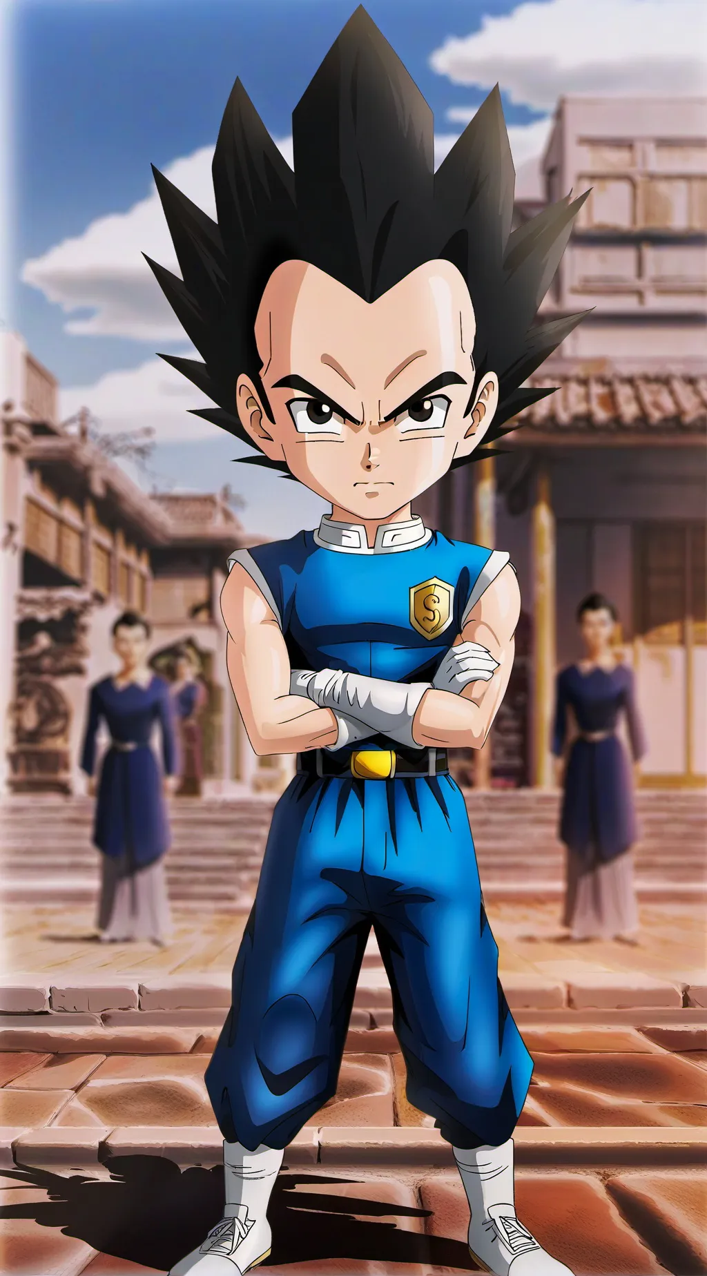 ai character: vegeta  background