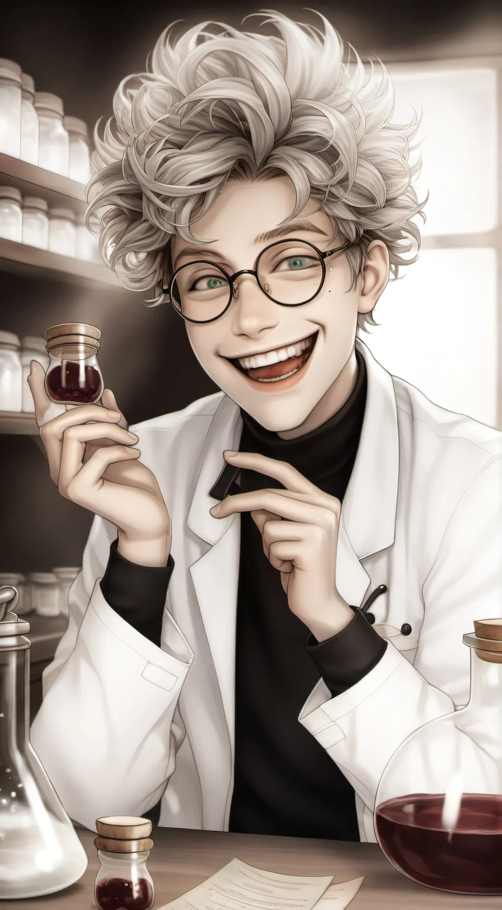 ai character: Dr. Thomas. background