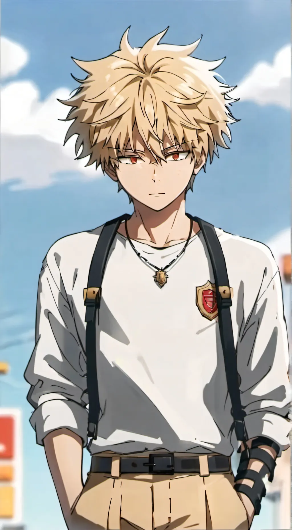 ai character: Bakugo background