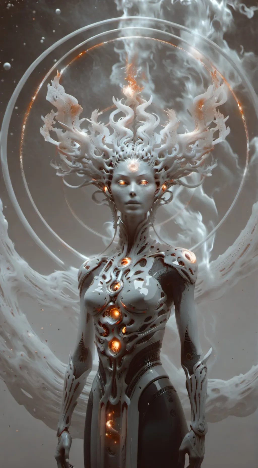ai character: Ferrox Allmother background
