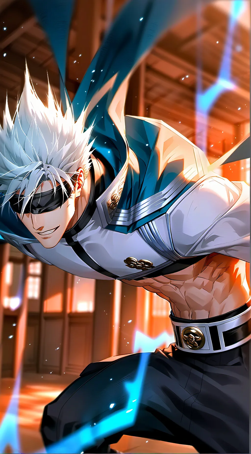 ai character: Satoru Gojo background