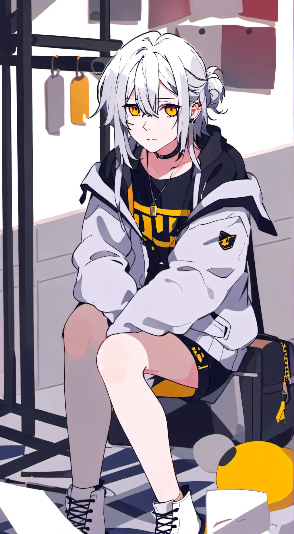ai character: Luna background
