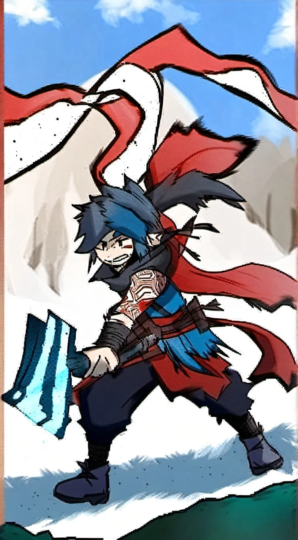 ai character: fnf pibby mod (bf) background