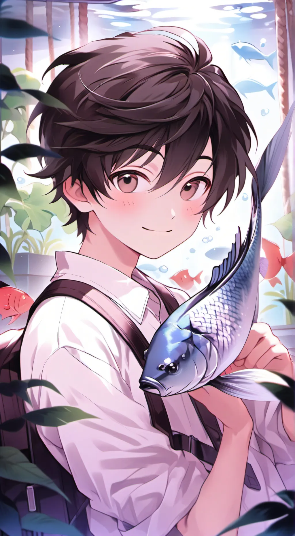 ai character: Sprightly Trout Sp background