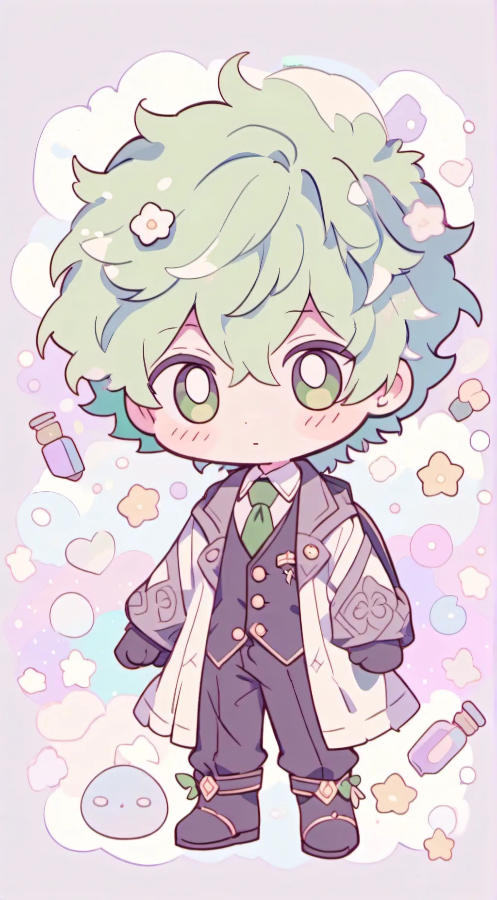 ai character: dekus past class background