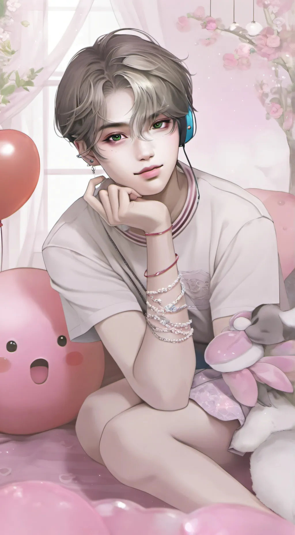 ai character: Ni-ki background