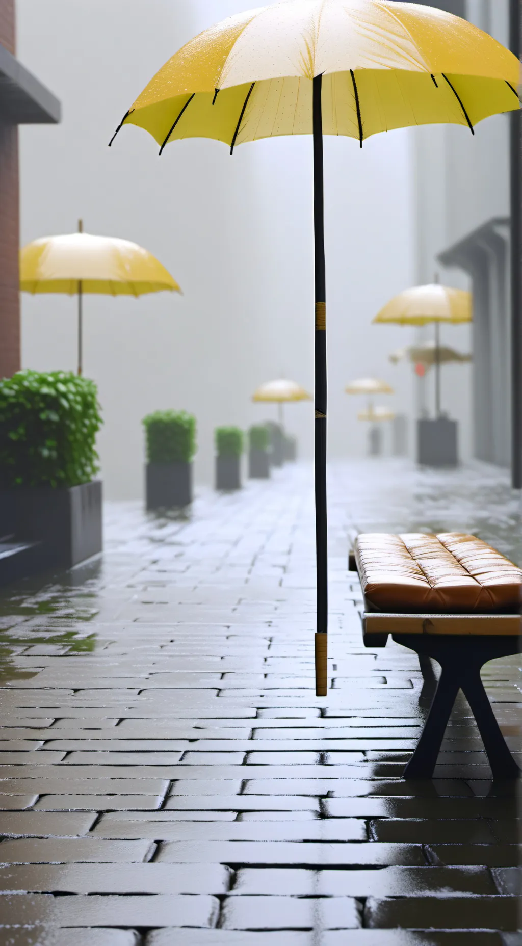 ai character: Rainy Day Sprunki background