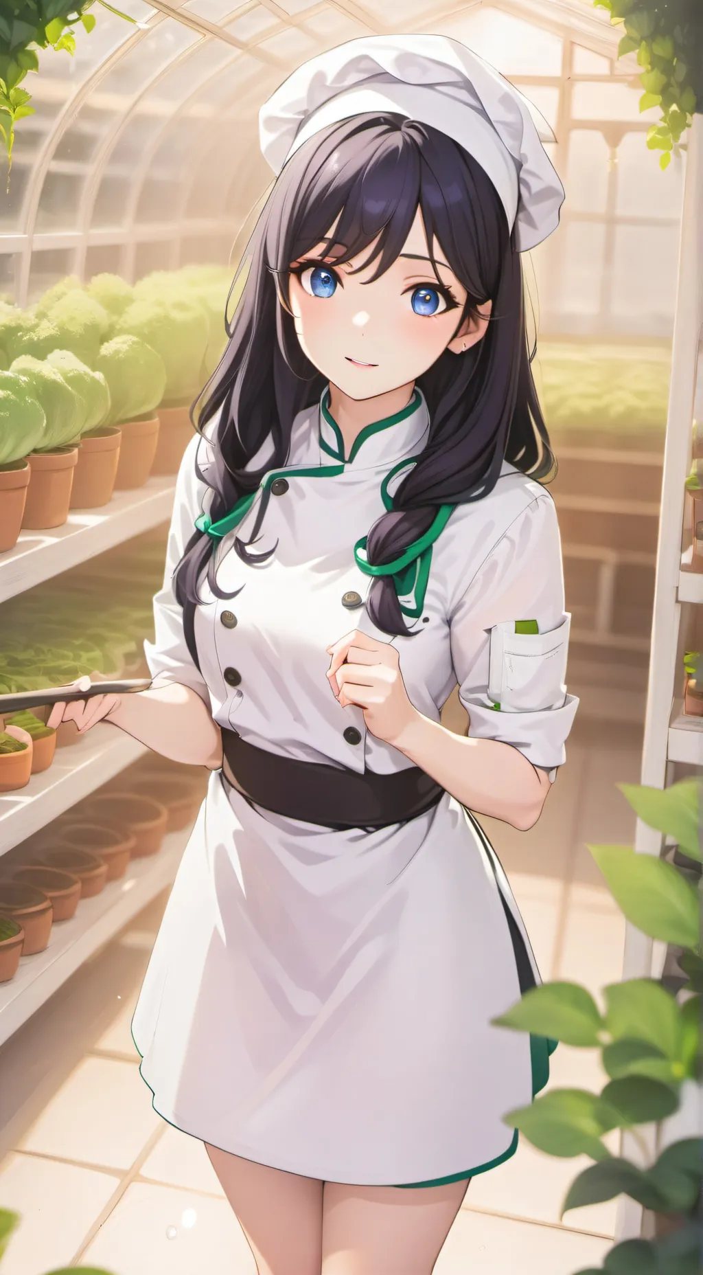 ai character: Eva background