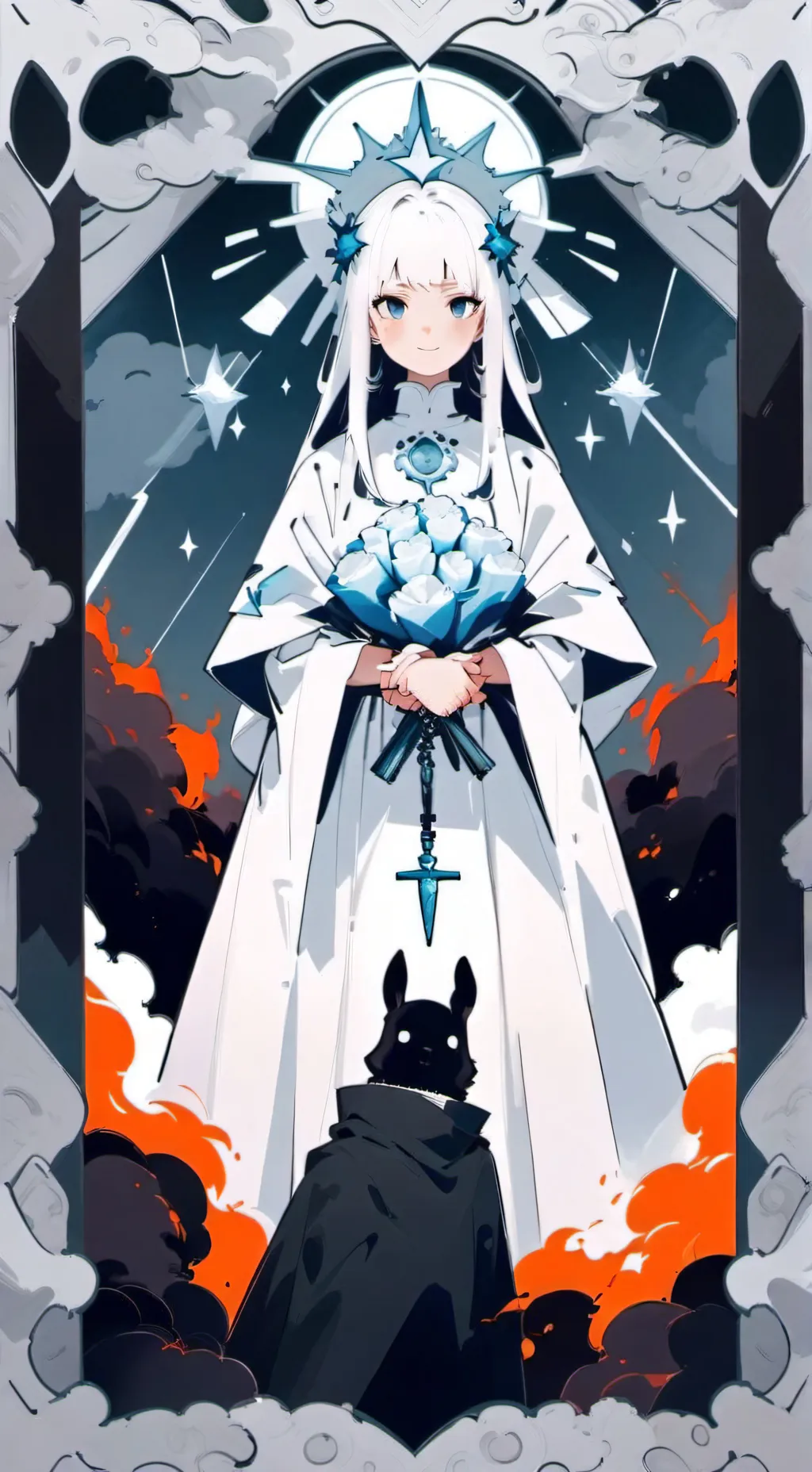 ai character: mari background