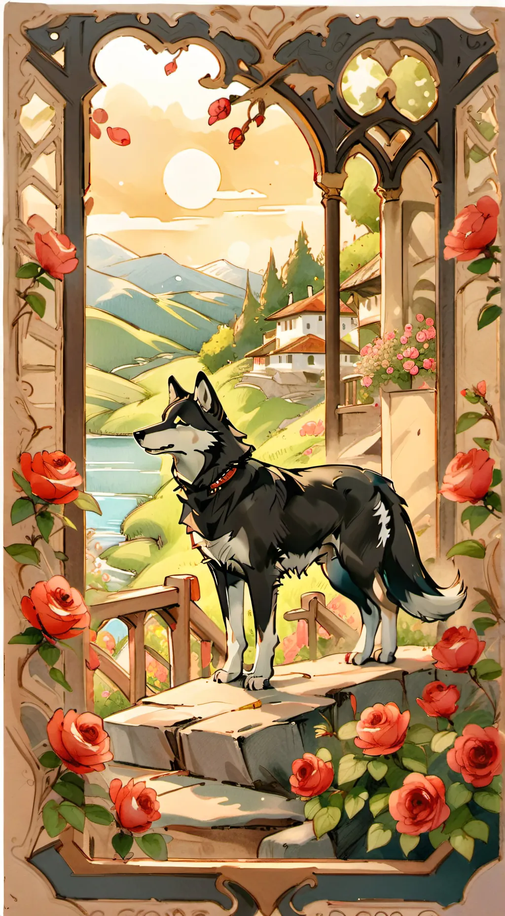 ai character: ME CAMBIO, POLY IA background