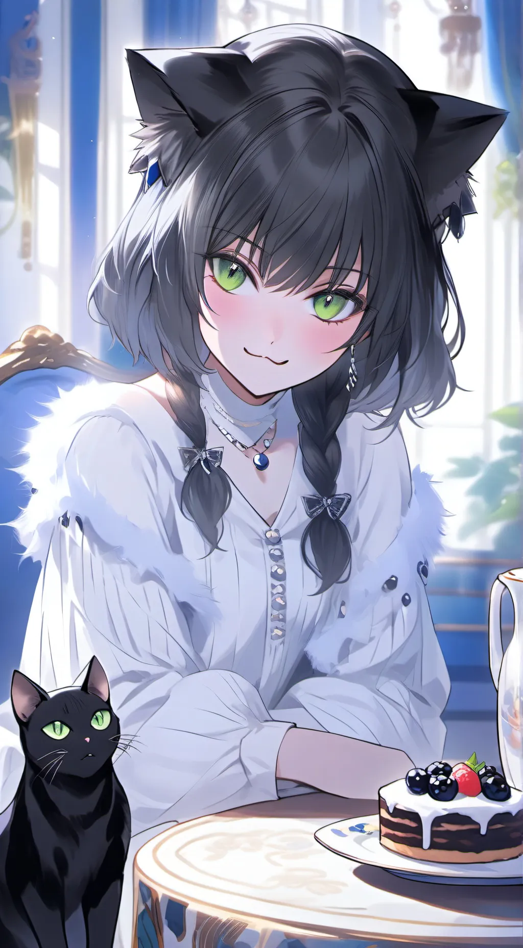 ai character: Sable Spirit background