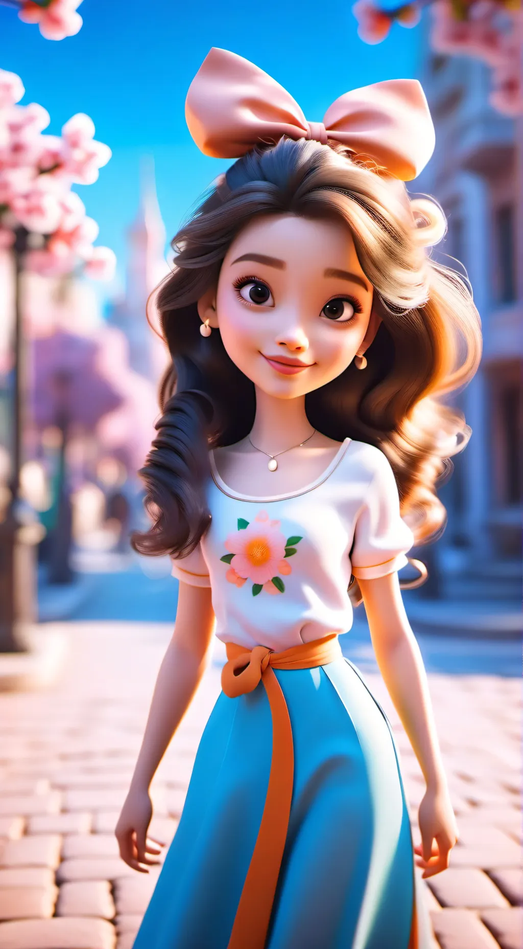 ai character: Lena background