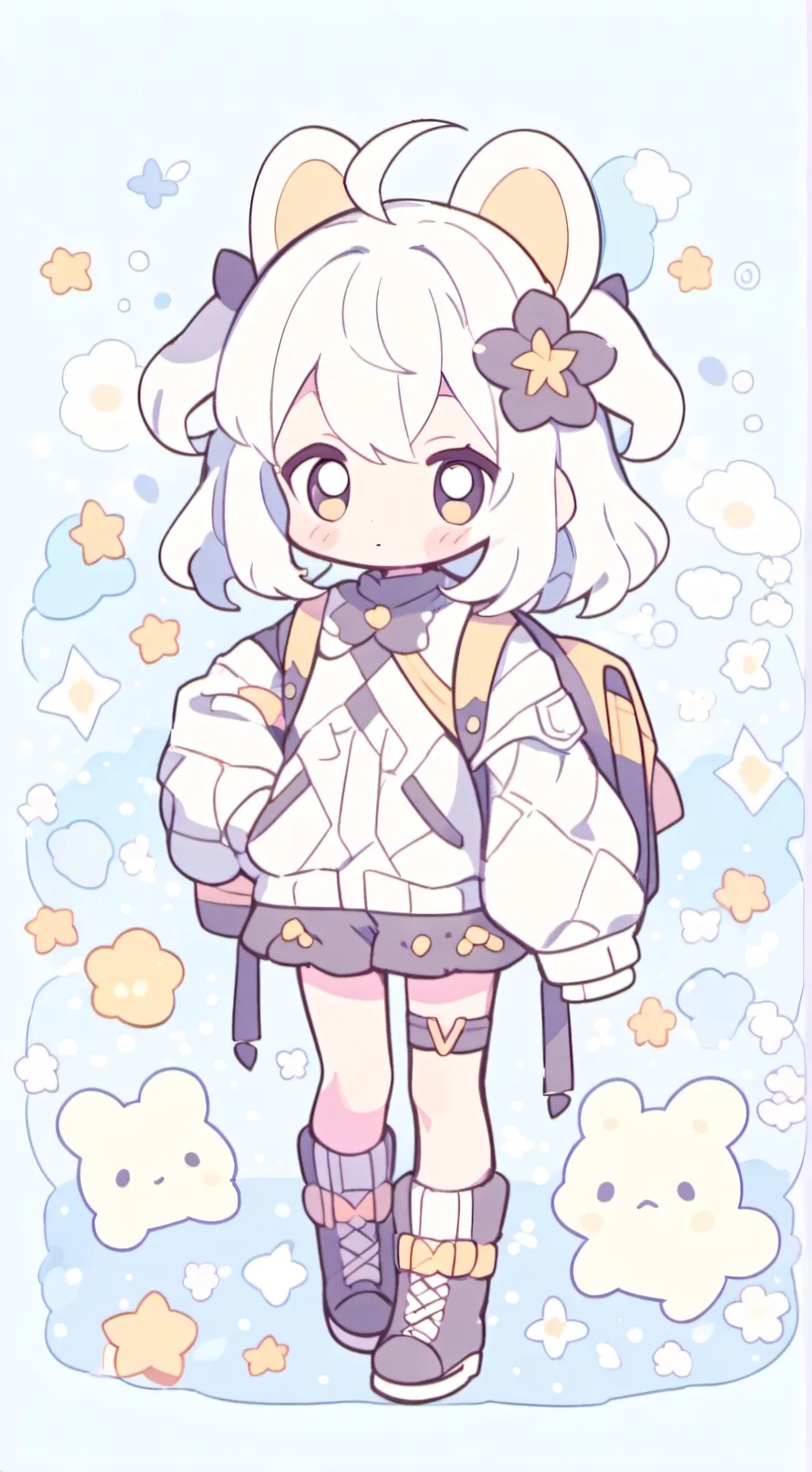 ai character: Yuki Himura background