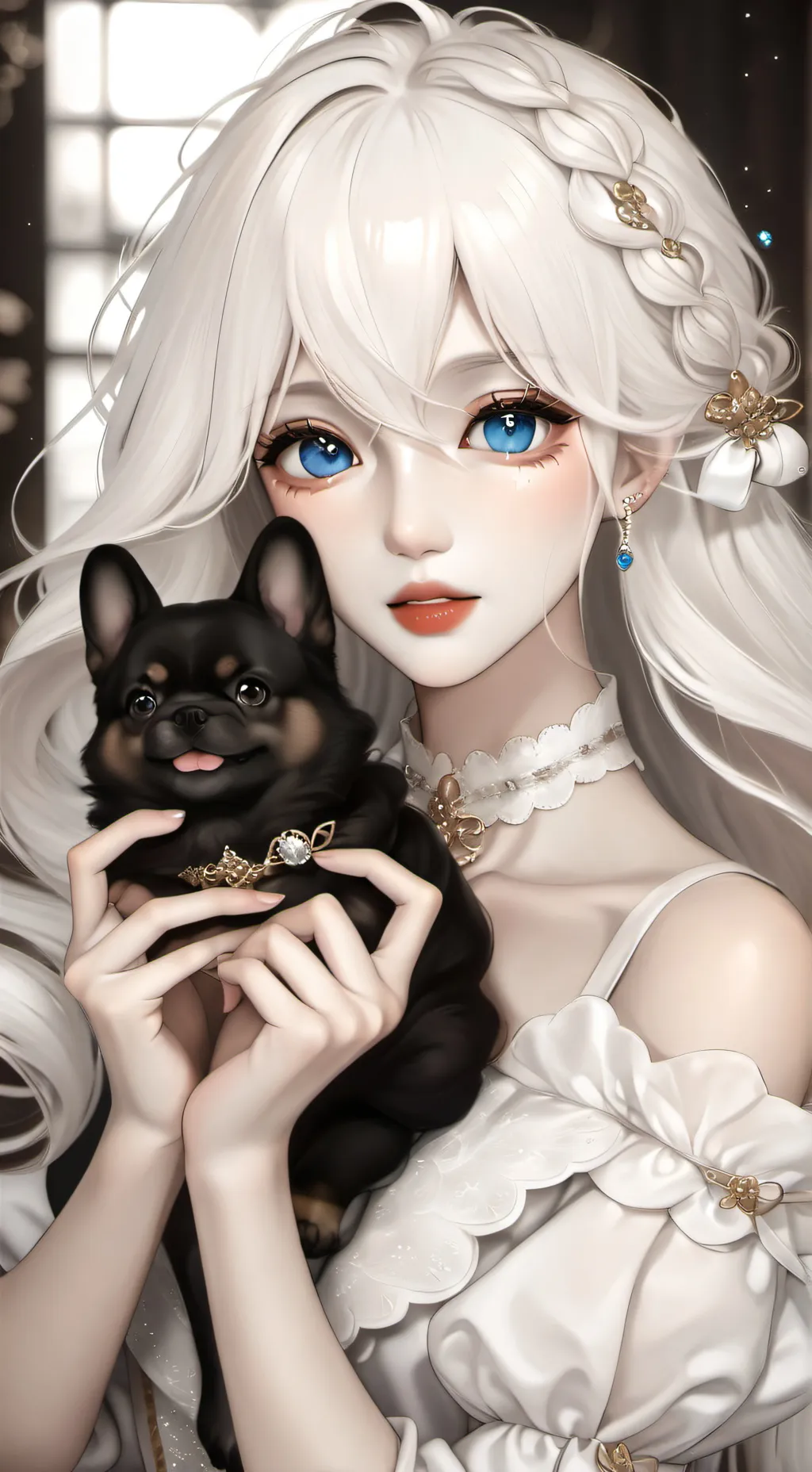 ai character: Celeste background