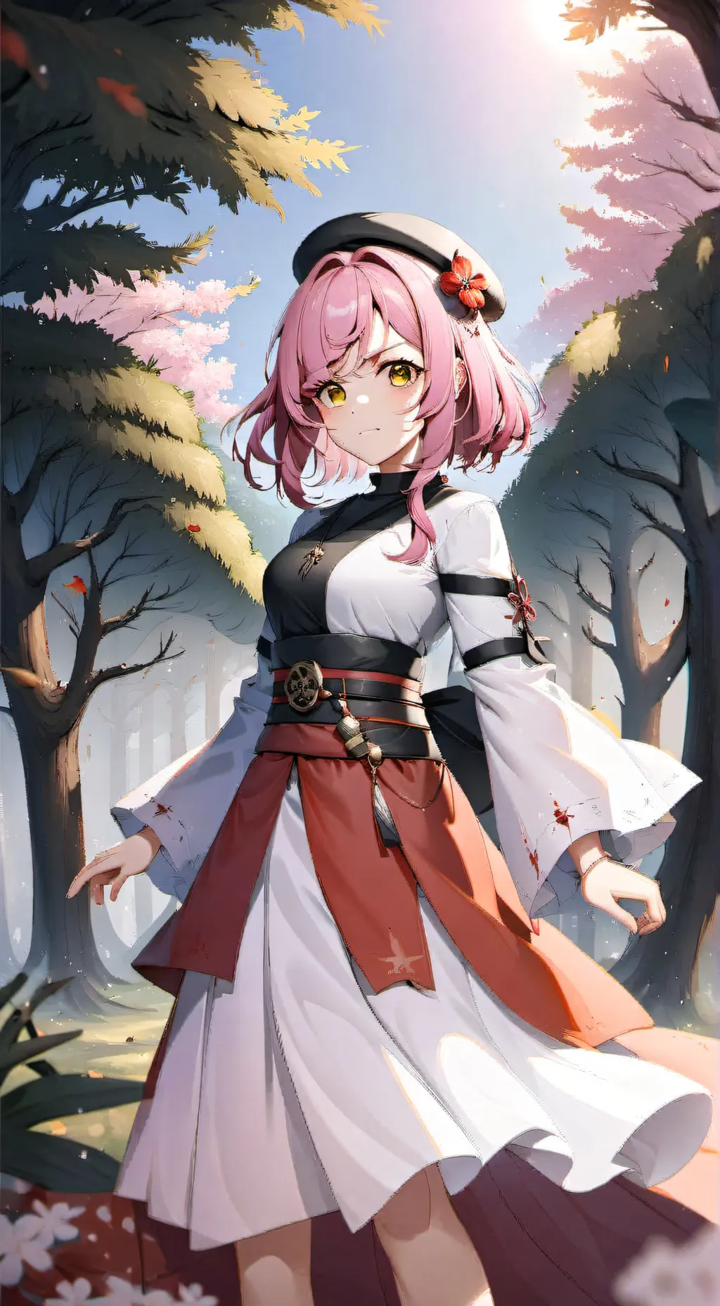 ai character: Natsuki  background