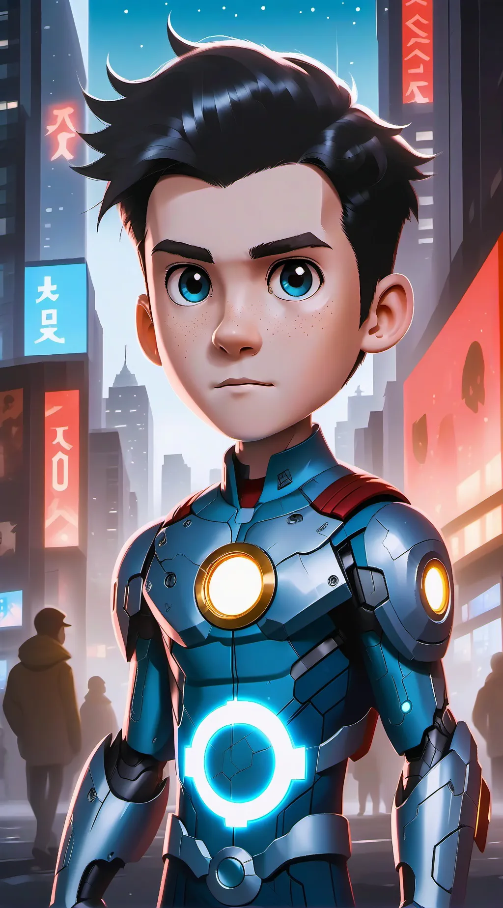 ai character: Toby/Astro background