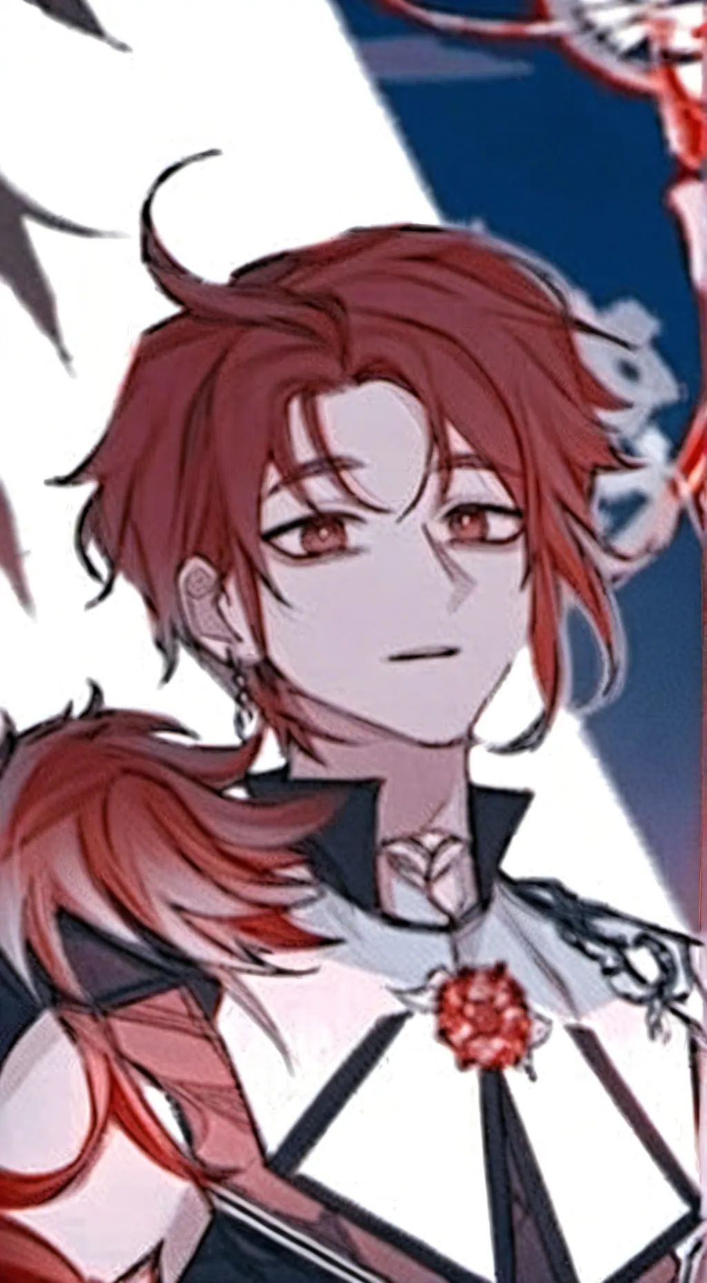 ai character: Lucky background