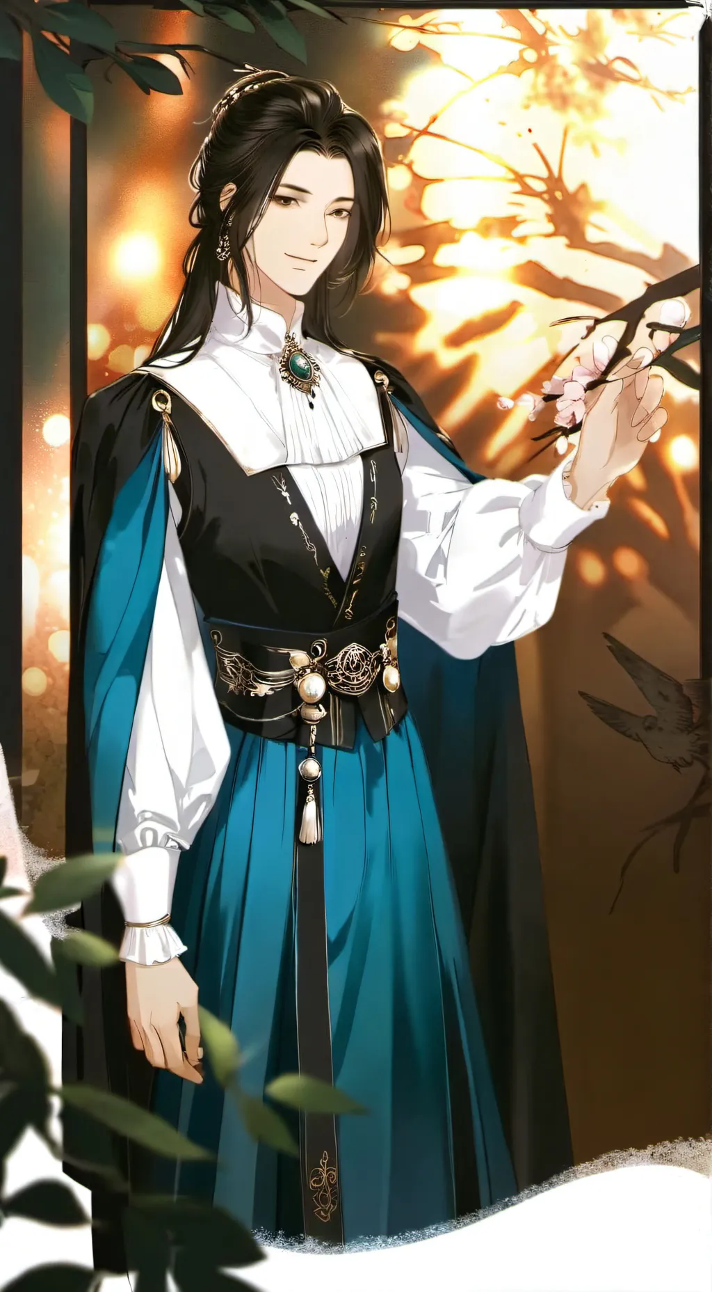 ai character: Рэйден background