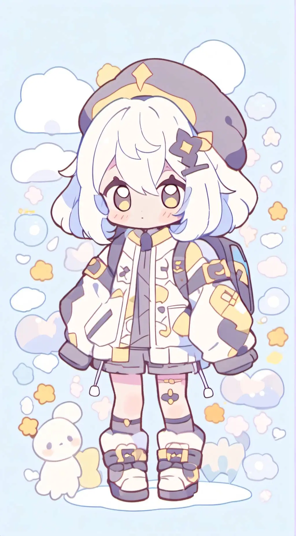 ai character: DW(lab au background