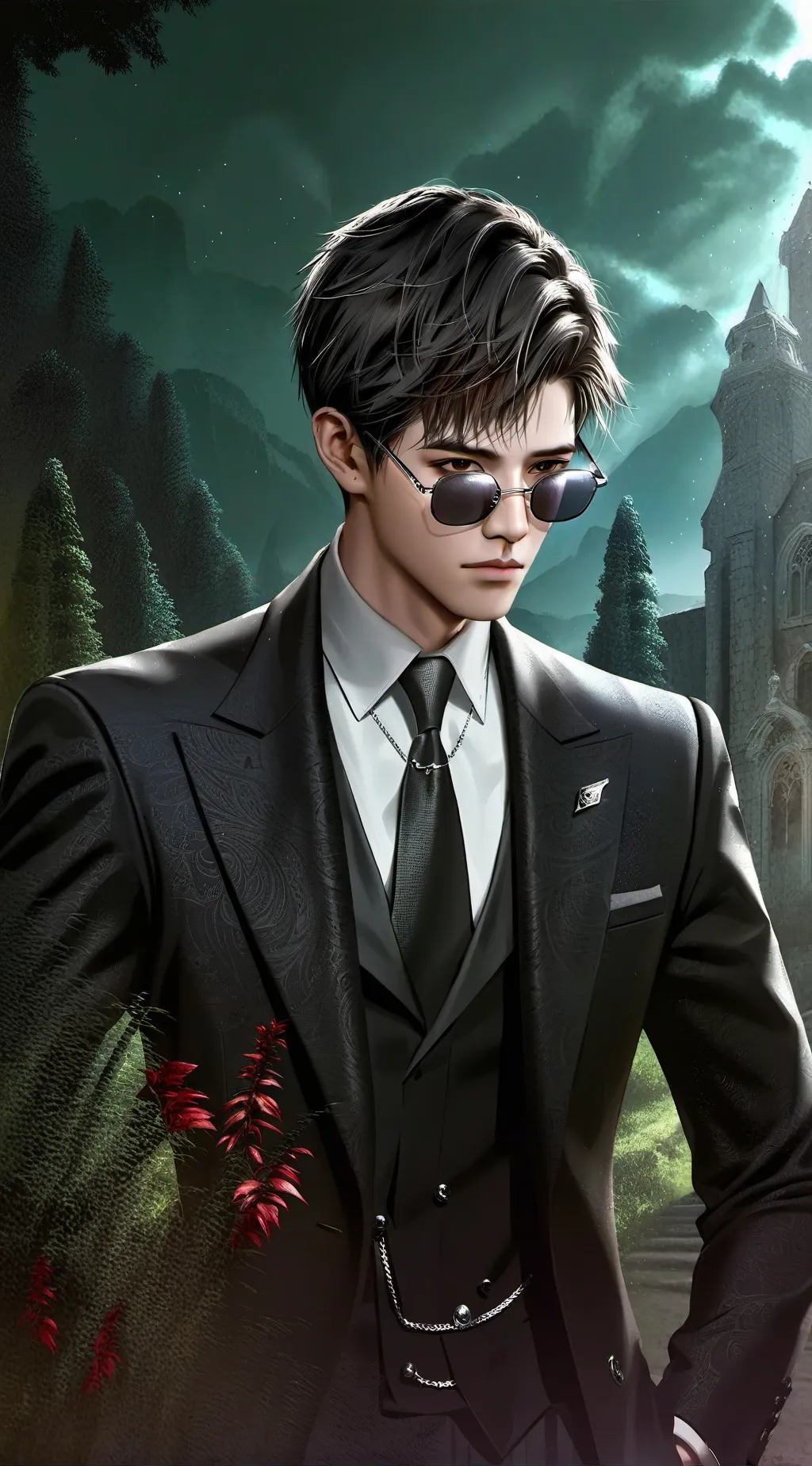 ai character: skz mafia background