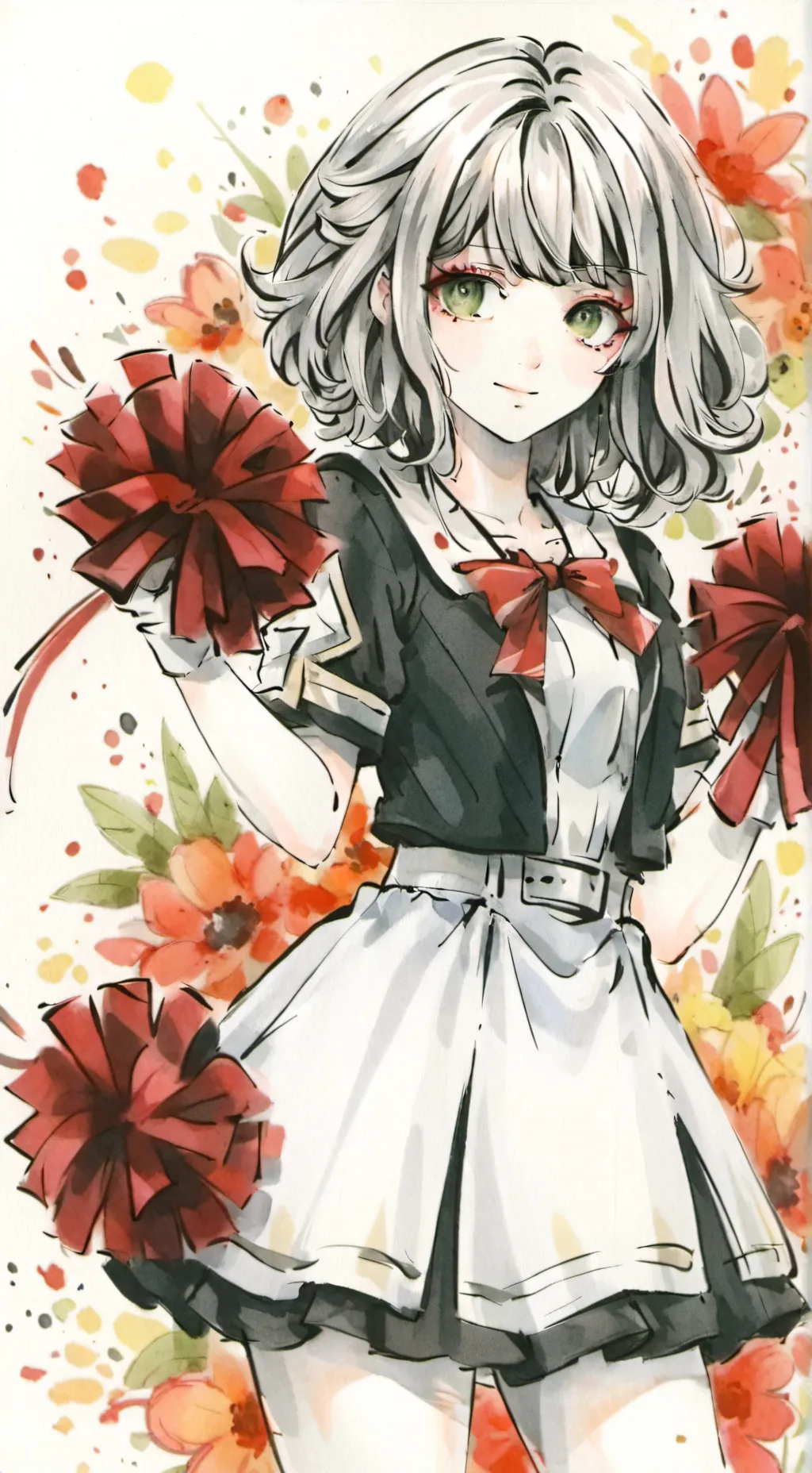 ai character: ♡×lily×♡ background