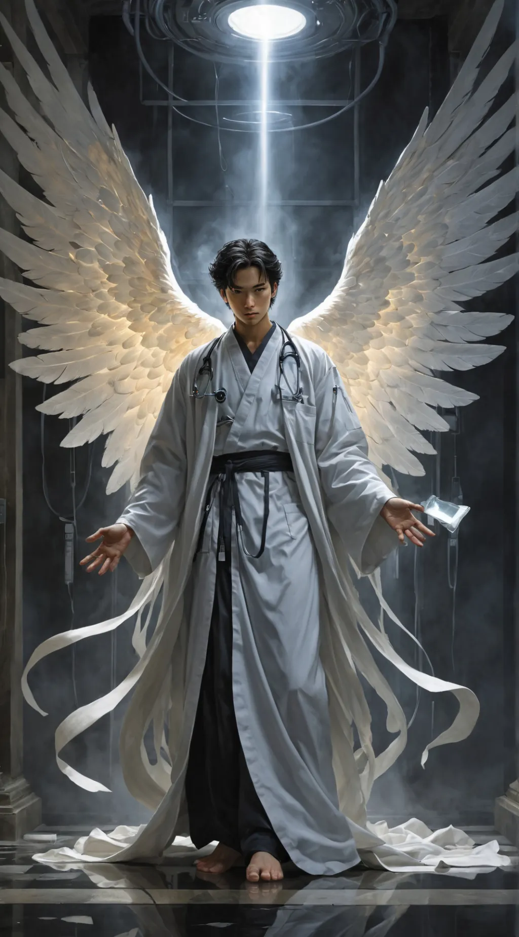 ai character: Azrael background