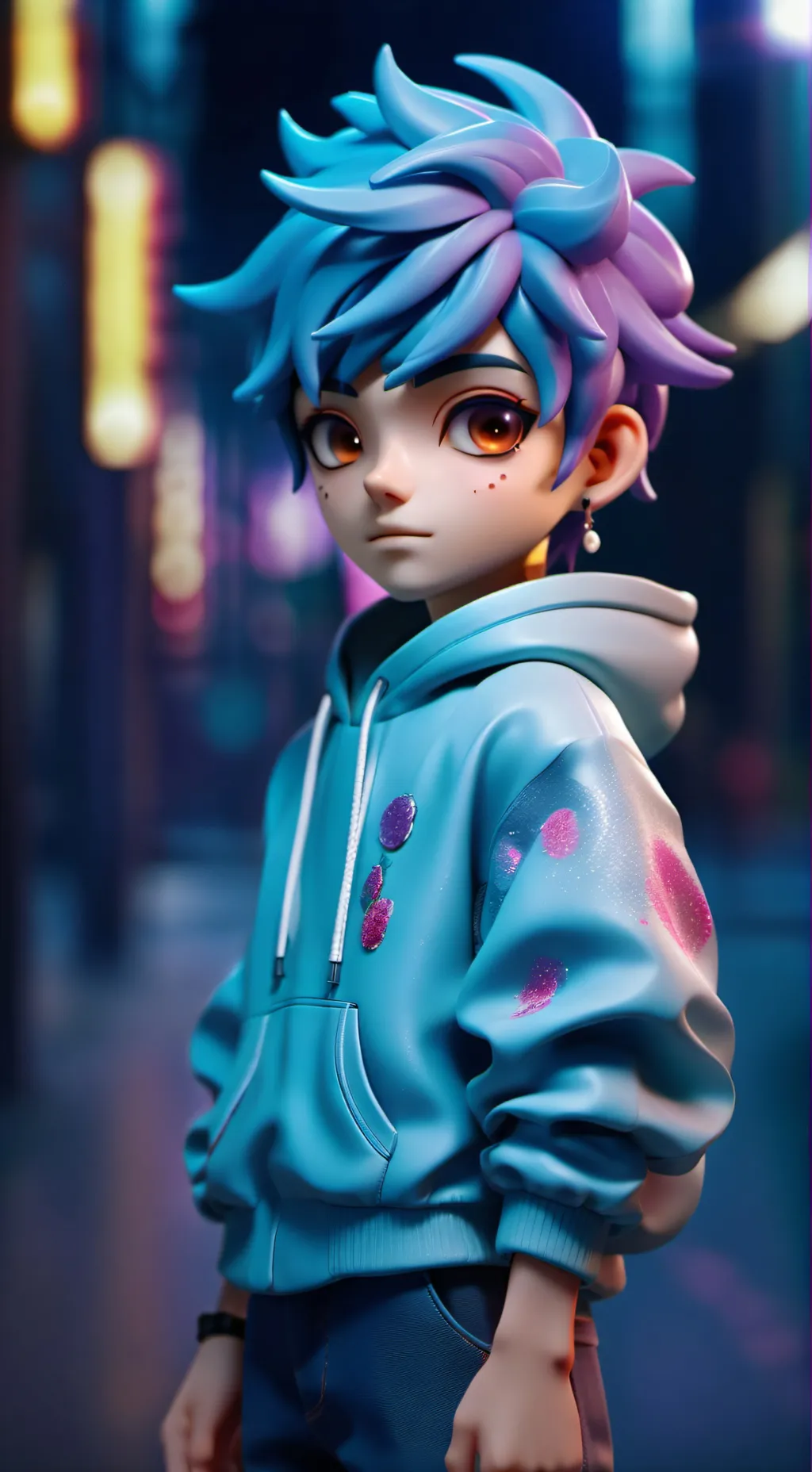 ai character: sprunki hero background