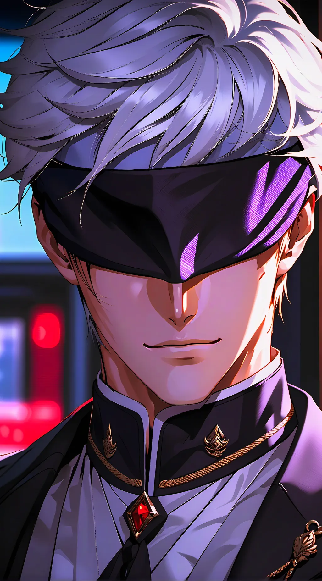 ai character: Satoru Gojo background