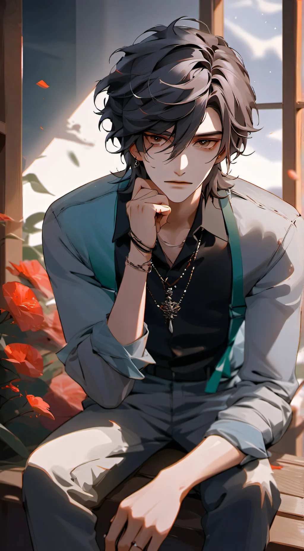 ai character: Issac background