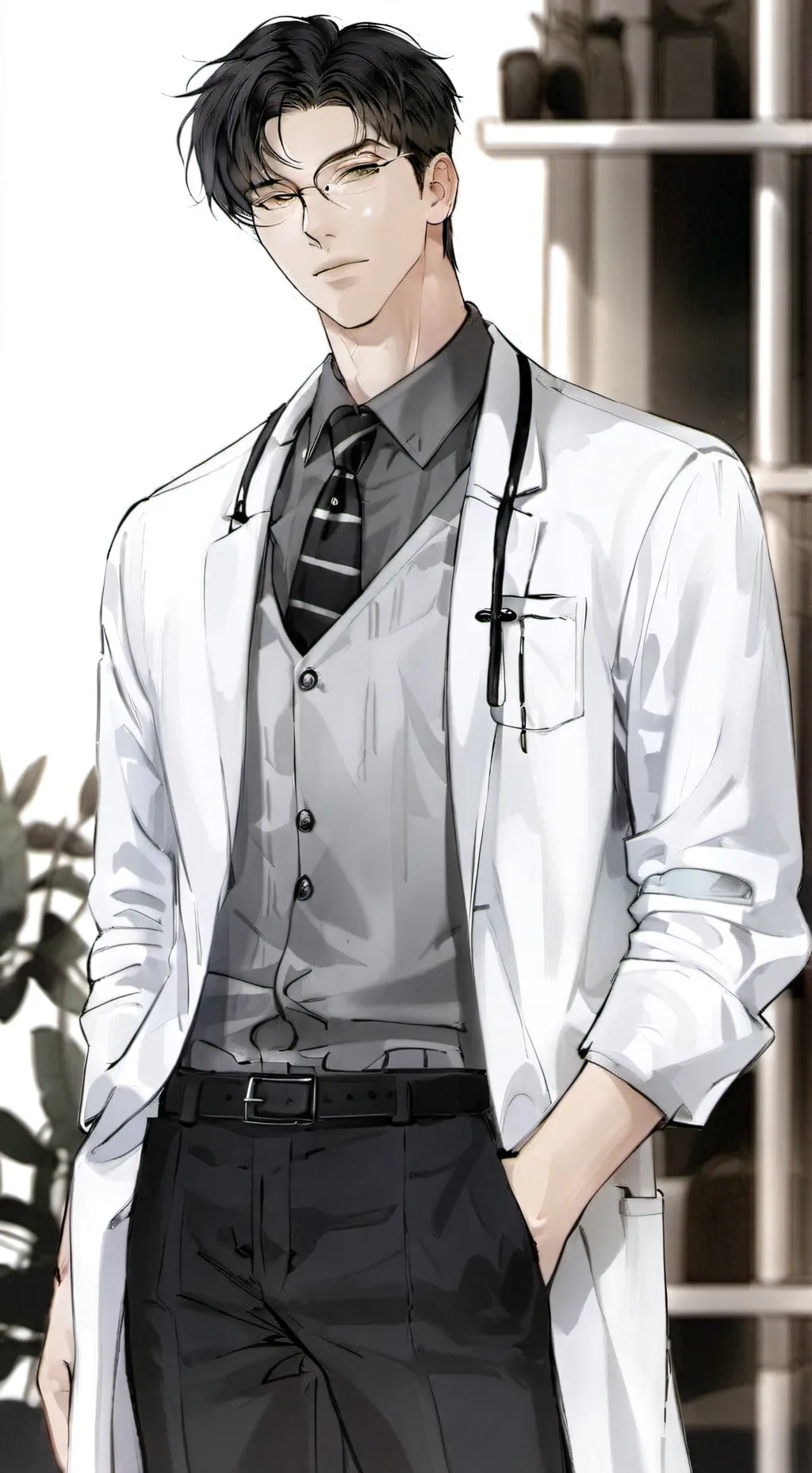 ai character: Otto background