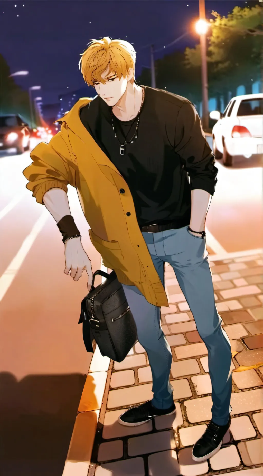 ai character: ben background