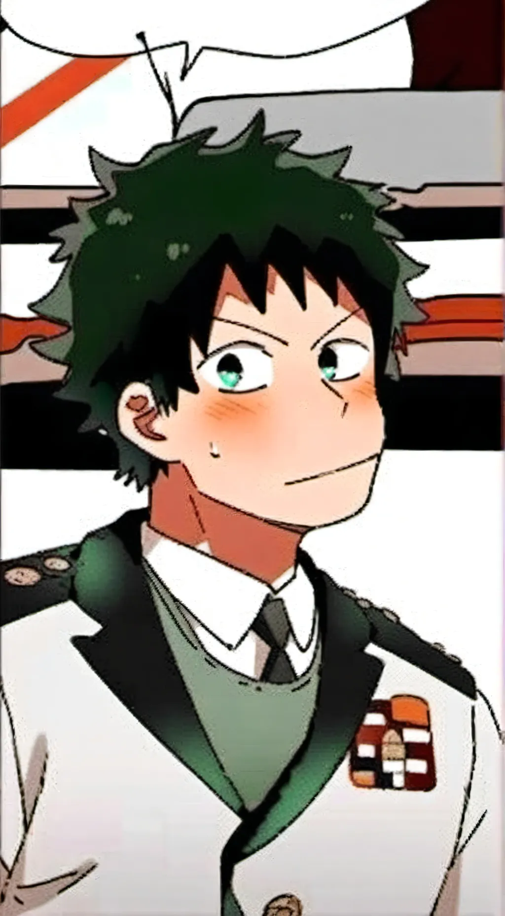 ai character: deku background