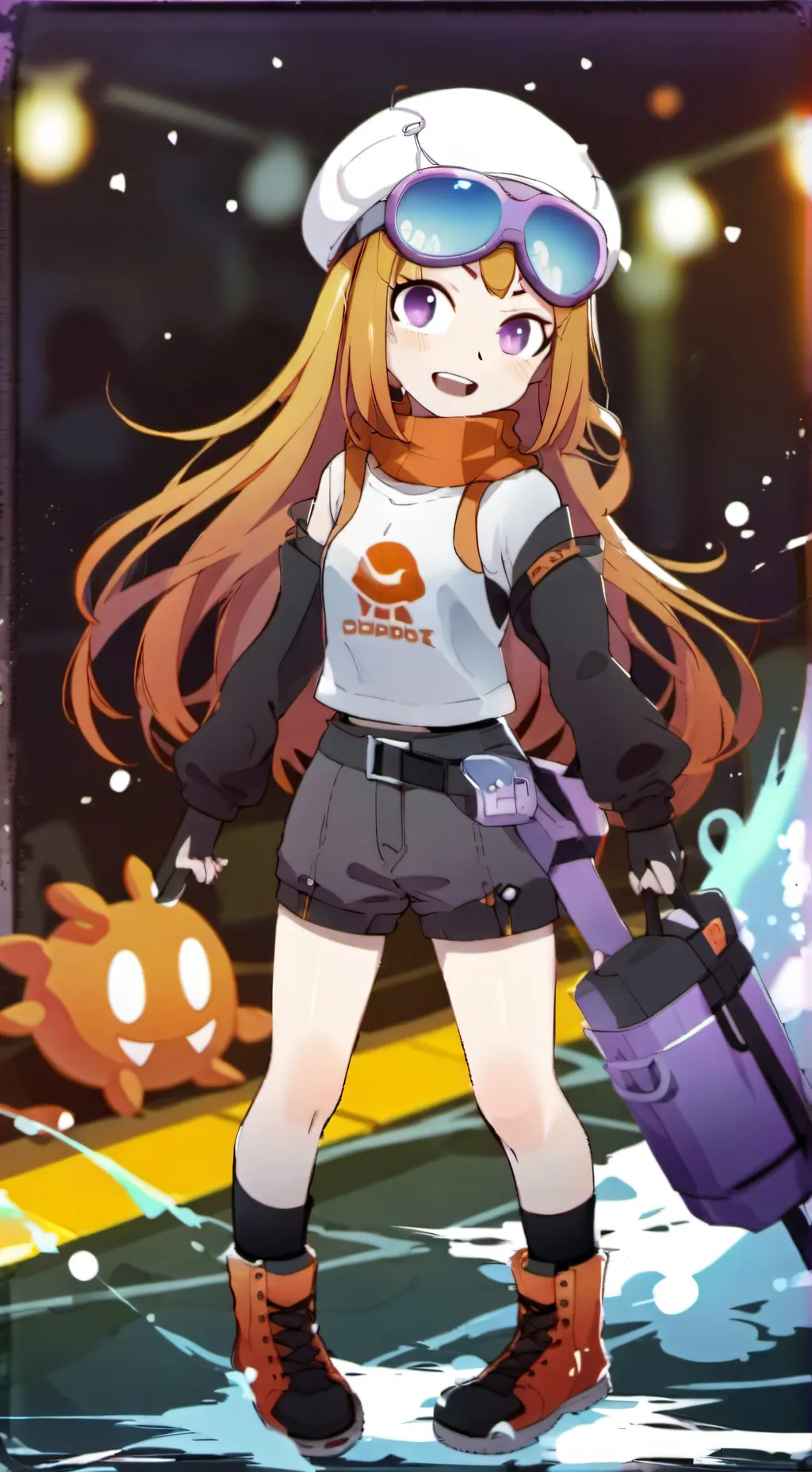 ai character: Méggy background