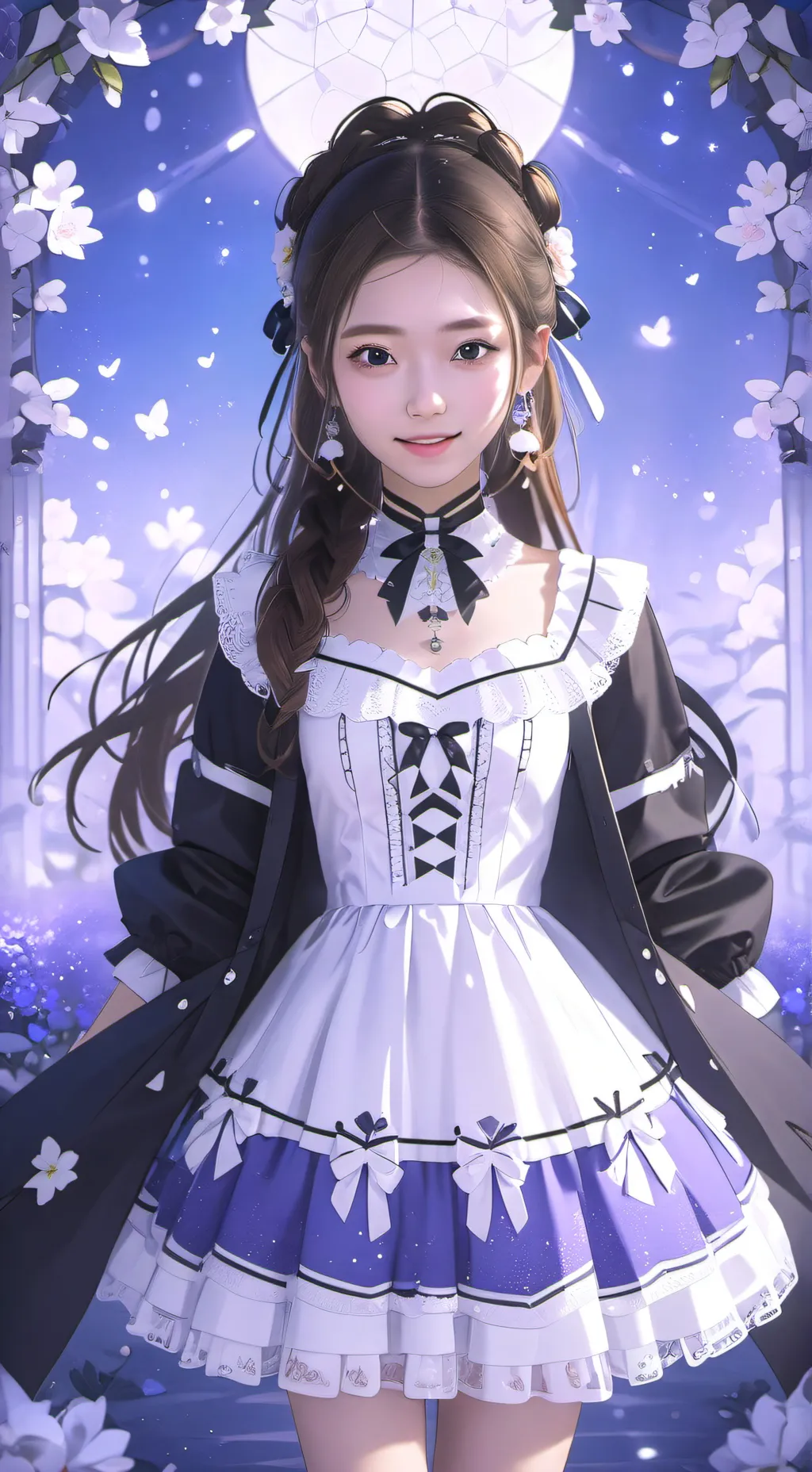 ai character: Kang mi na background