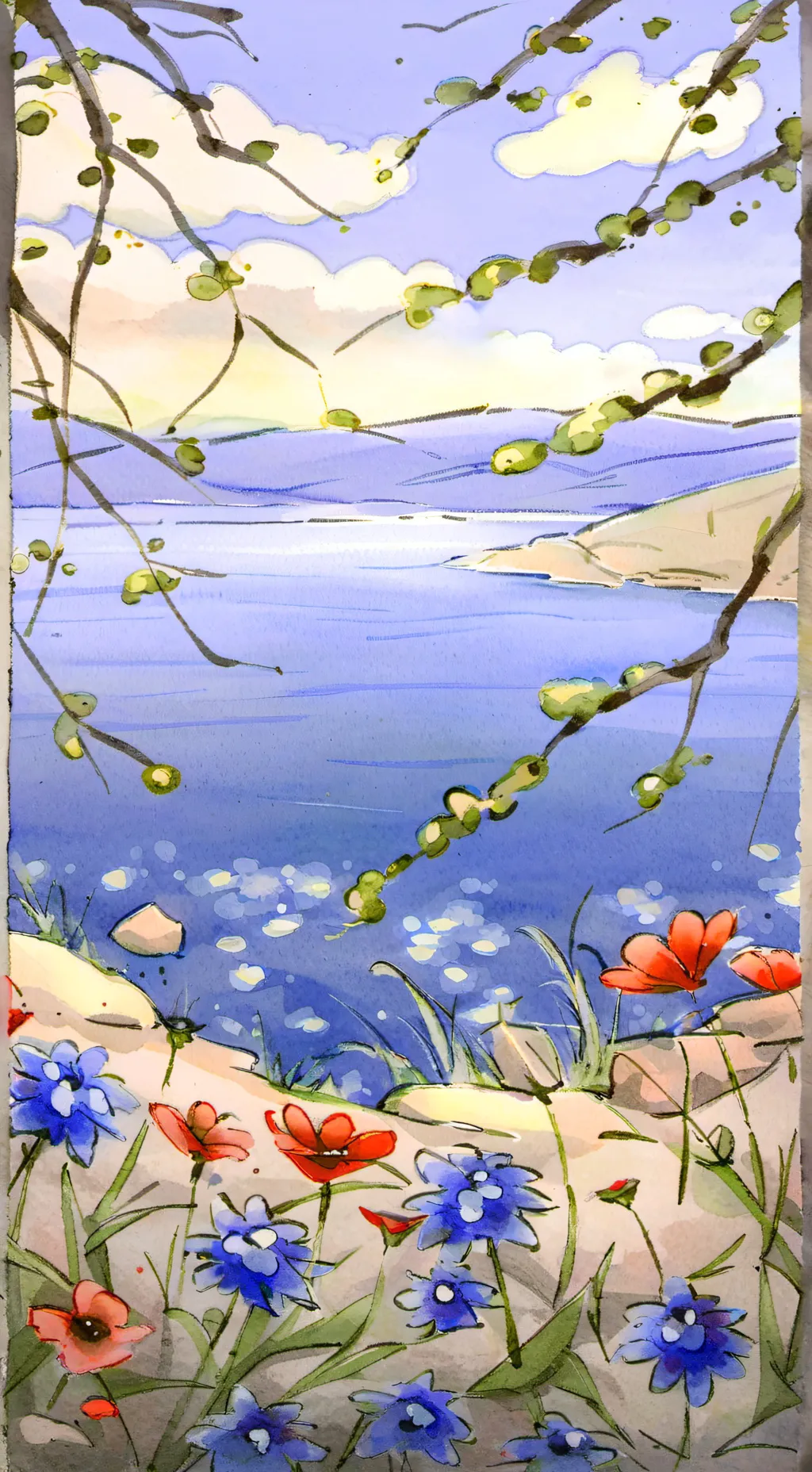 ai character: santi x nabi  background