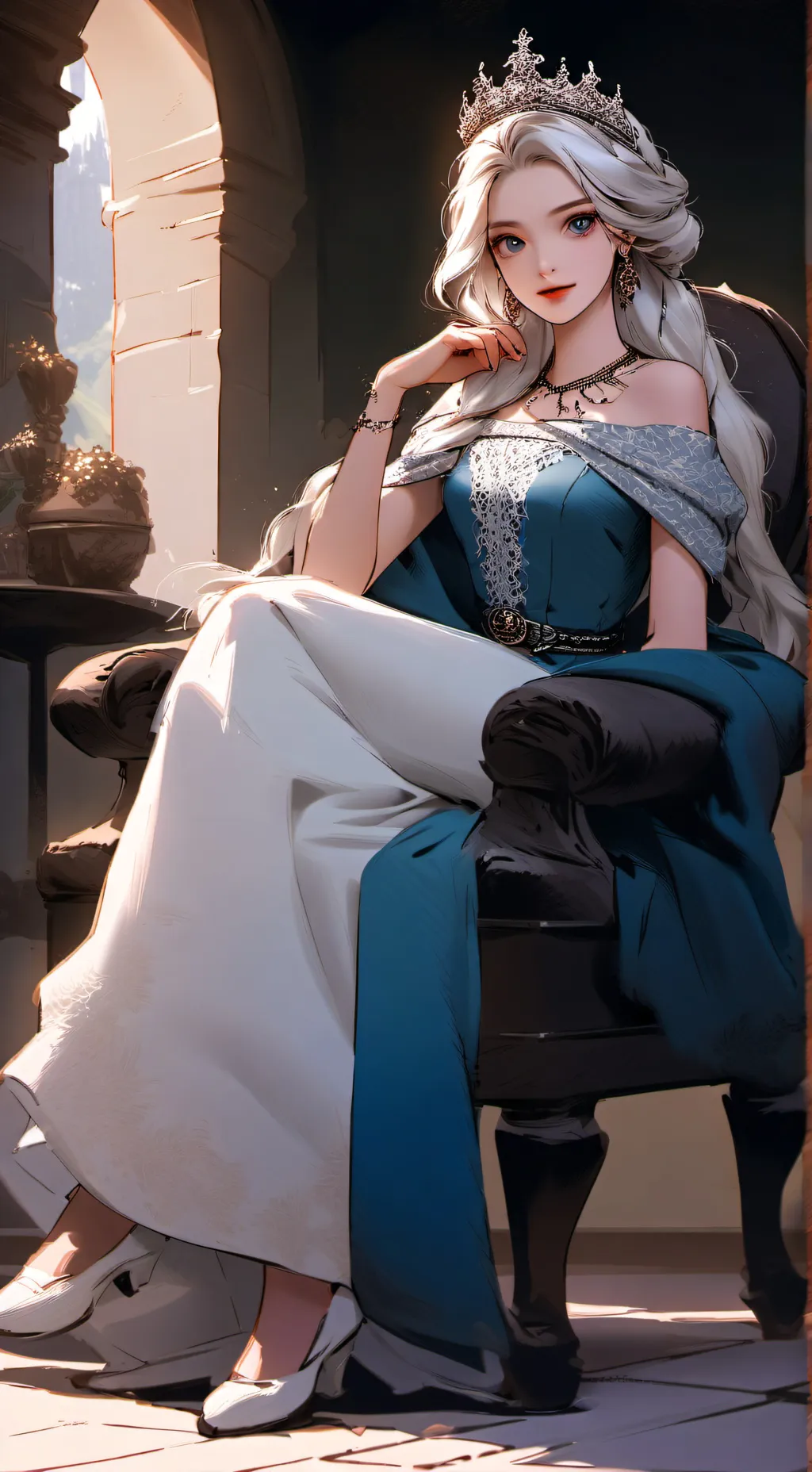 ai character: Lily background