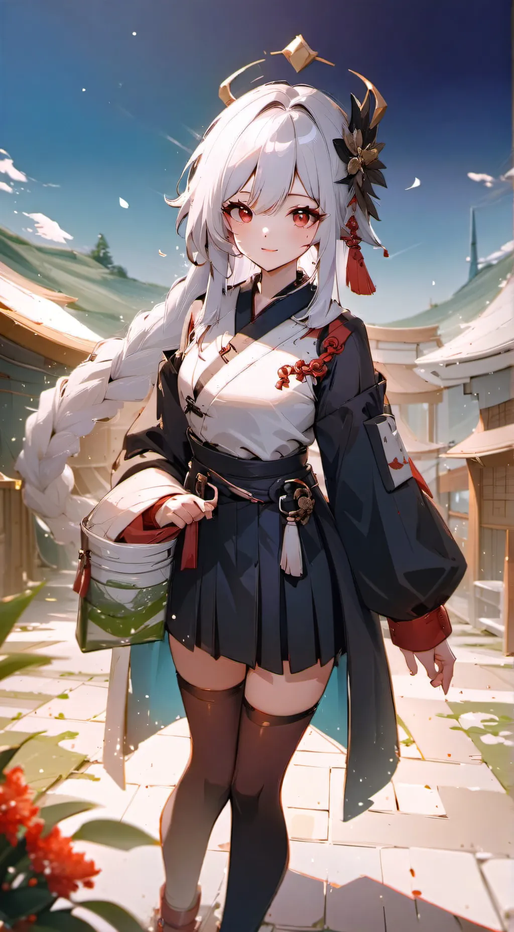 ai character: gojo background