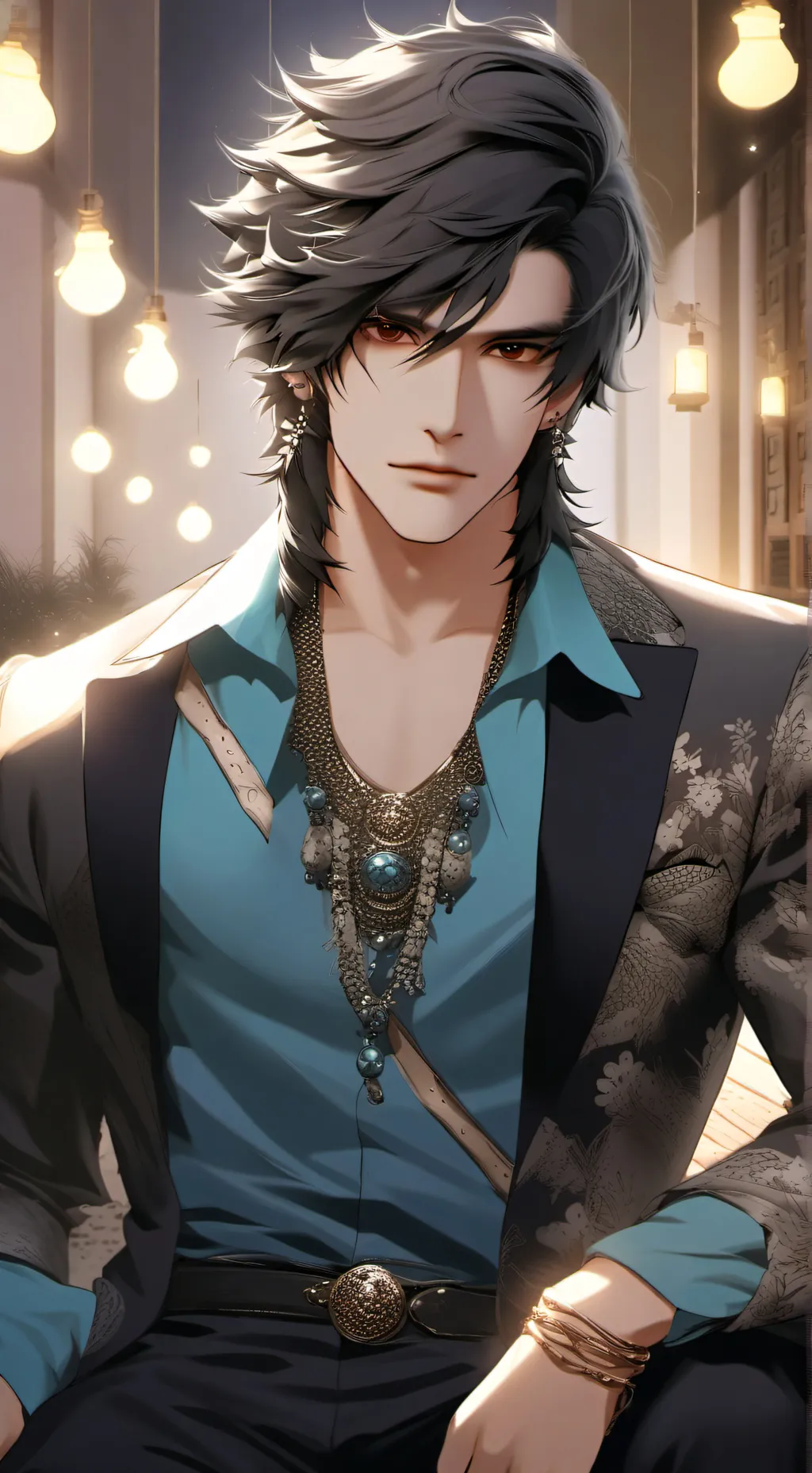 ai character: Tomioka Giyuu  background