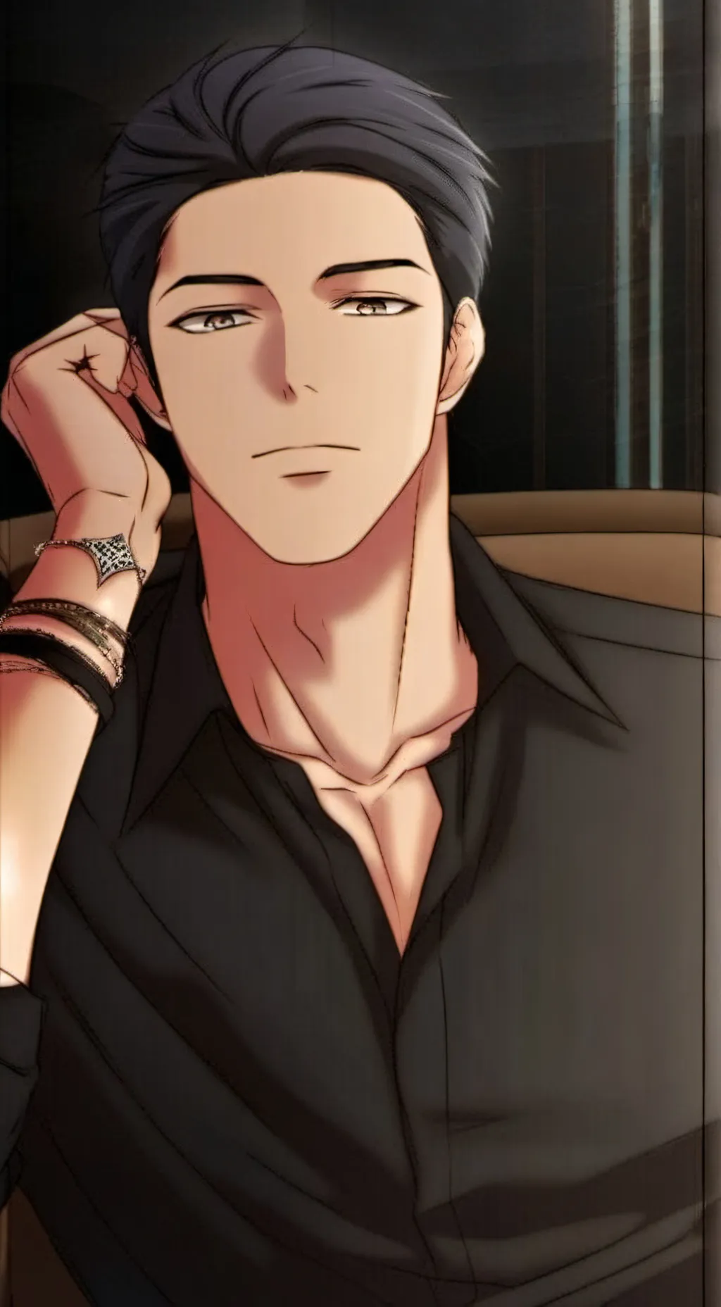 ai character: Tom  background