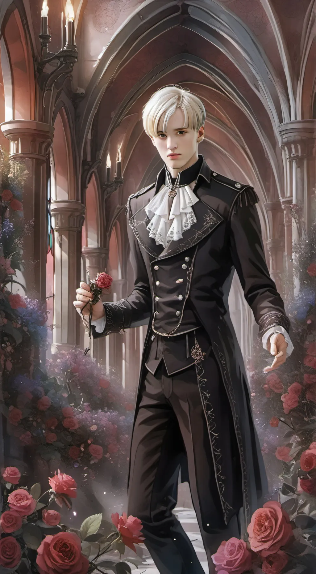 ai character: Draco  background