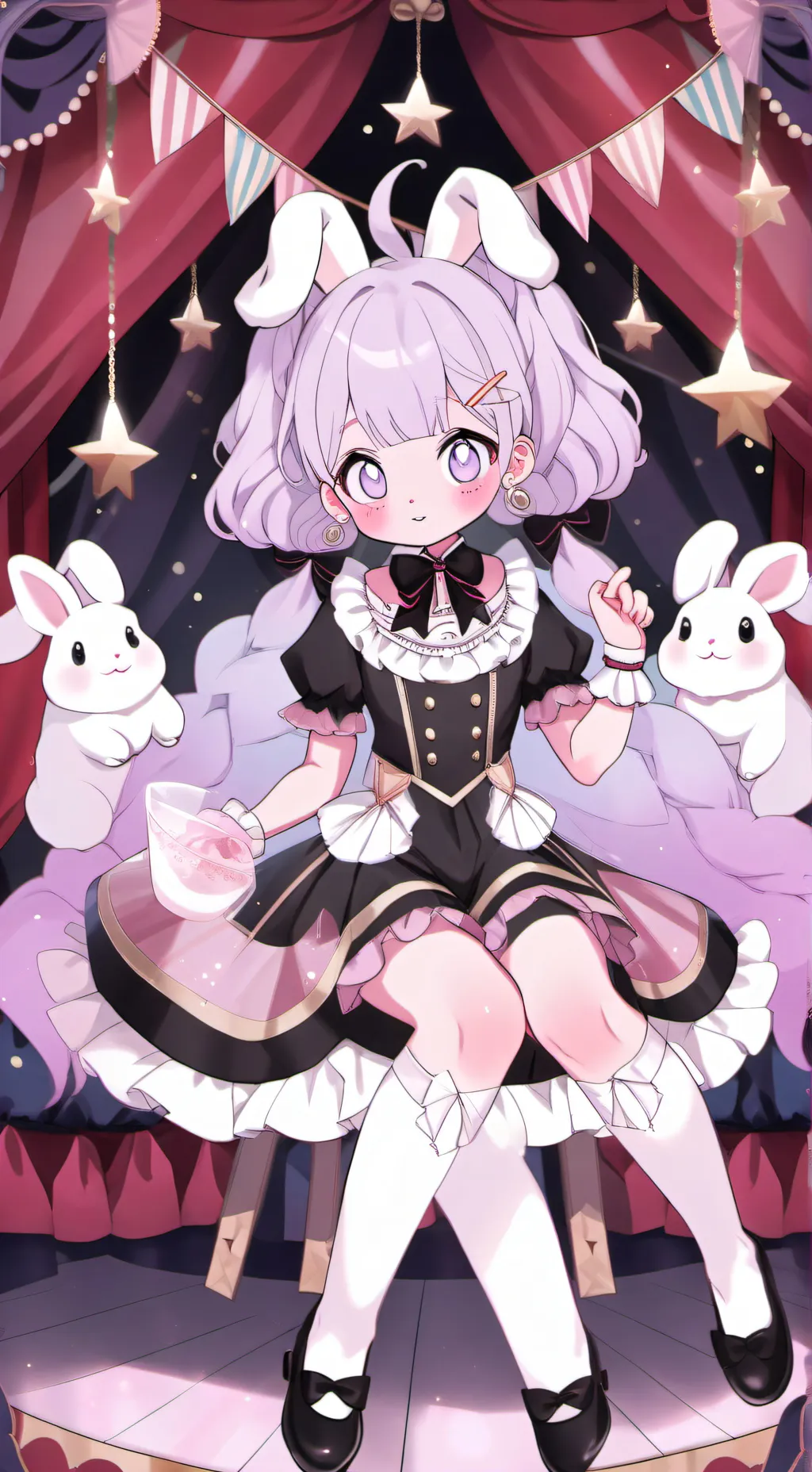 ai character: Tadc(A CIRCUS) background