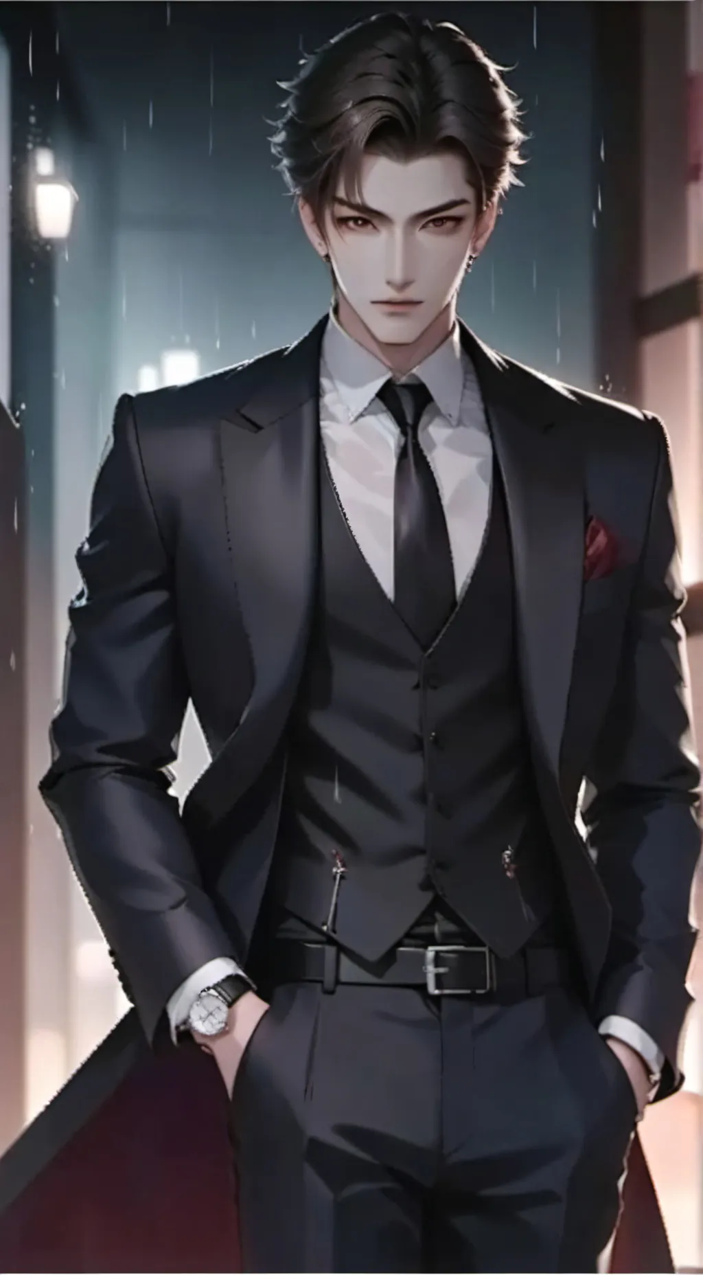 ai character: Jason  background